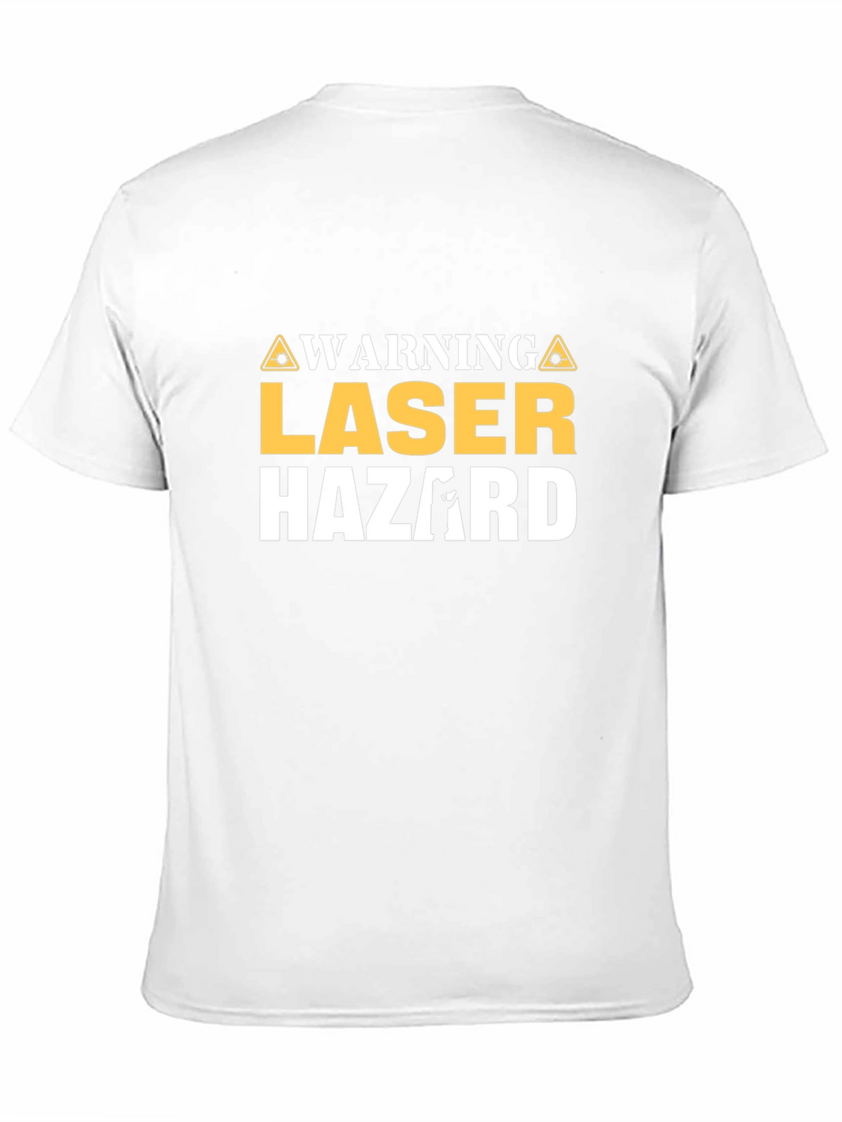 Laser Hazard Warning Graphic T-Shirt