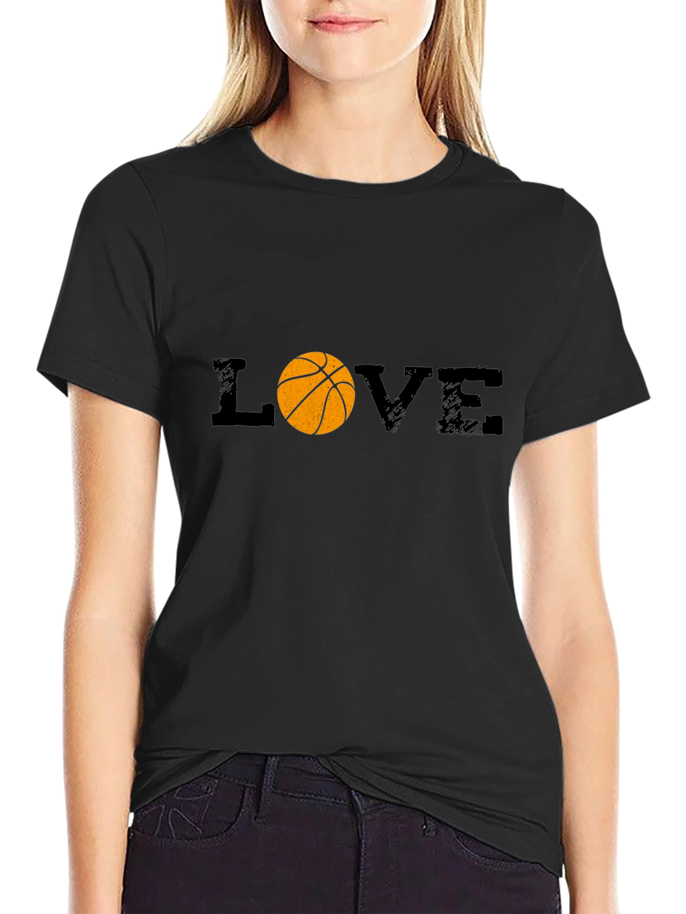 Basketball LOVE Graphic T-Shirt