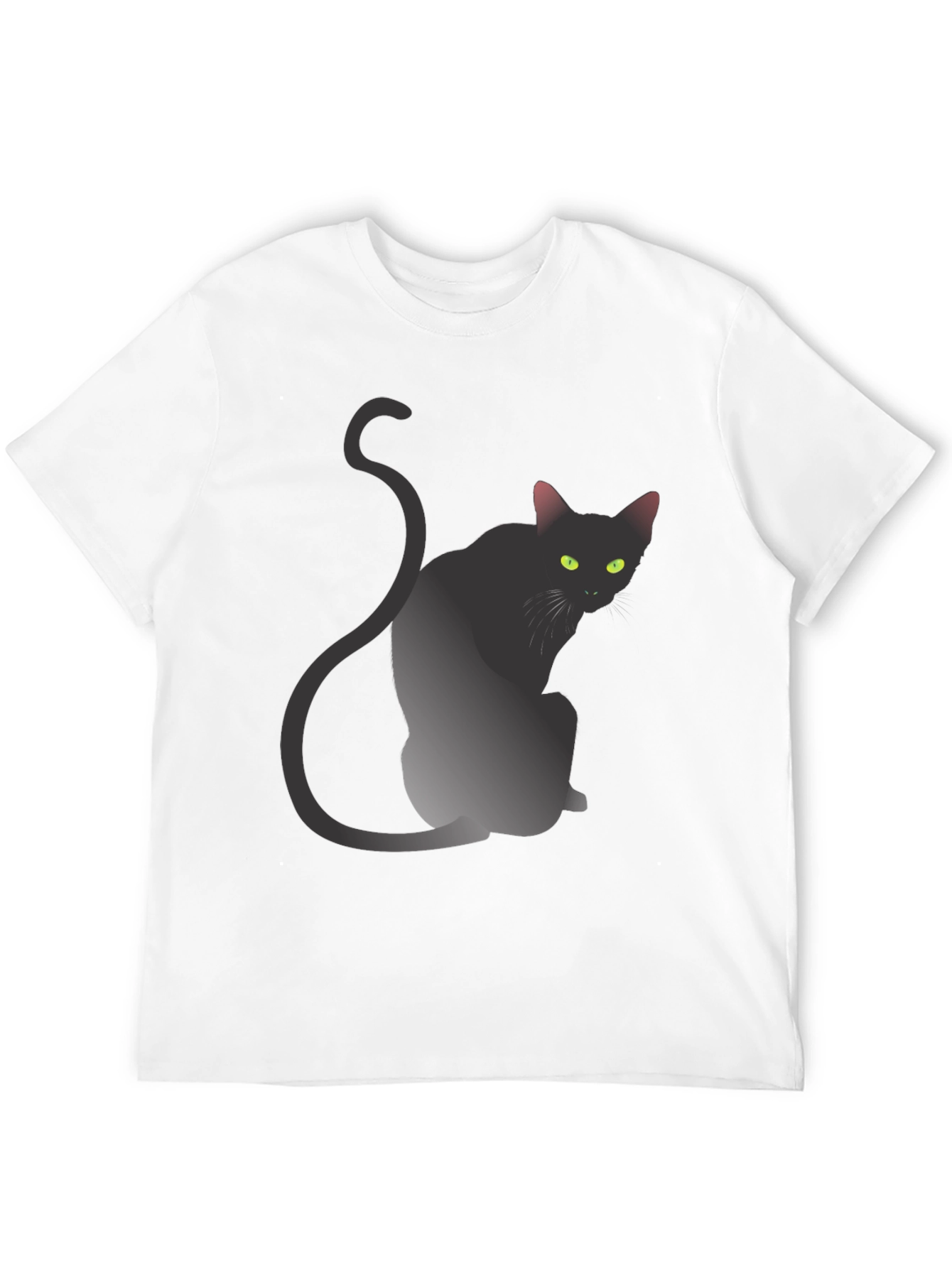 Black Cat Graphic T-Shirt