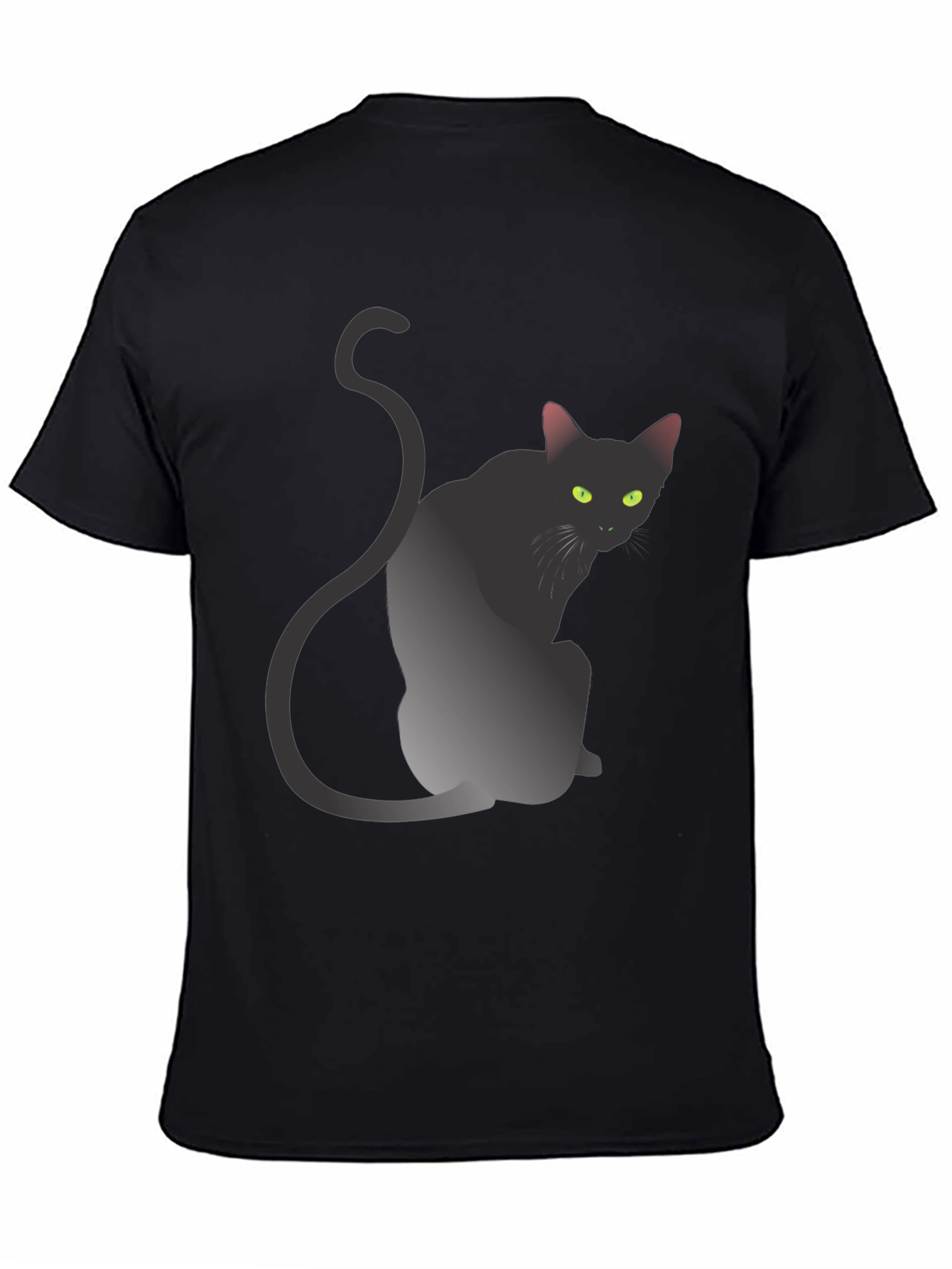 Black Cat Graphic T-Shirt