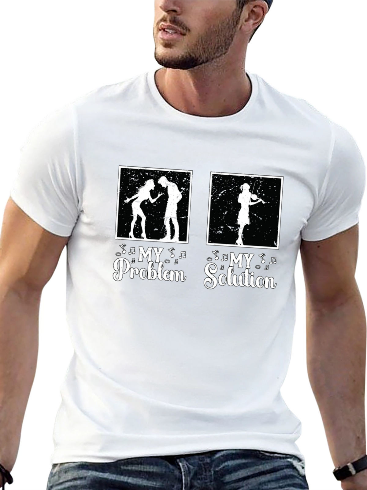 My Problem My Solution Musician T-Shirt