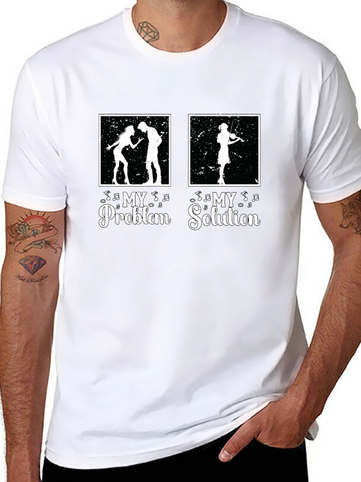 My Problem My Solution Musician T-Shirt