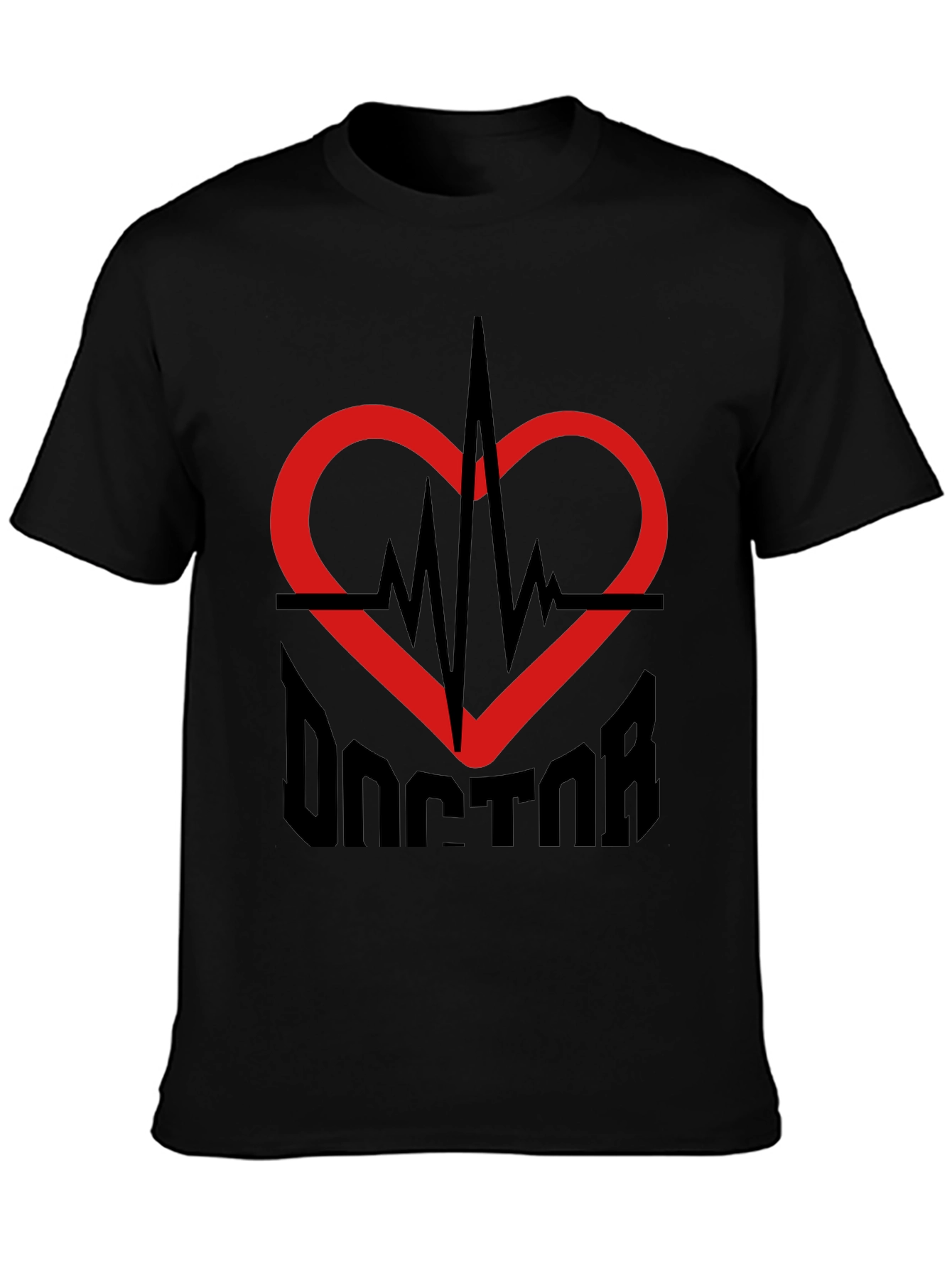 Doctor Heartbeat Graphic Tee - Medical Professional T-Shirt
