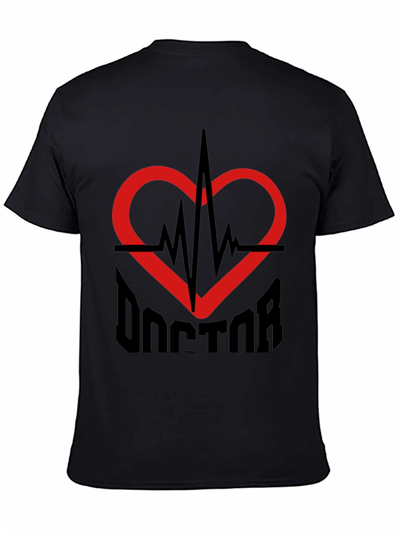Doctor Heartbeat Graphic Tee - Medical Professional T-Shirt