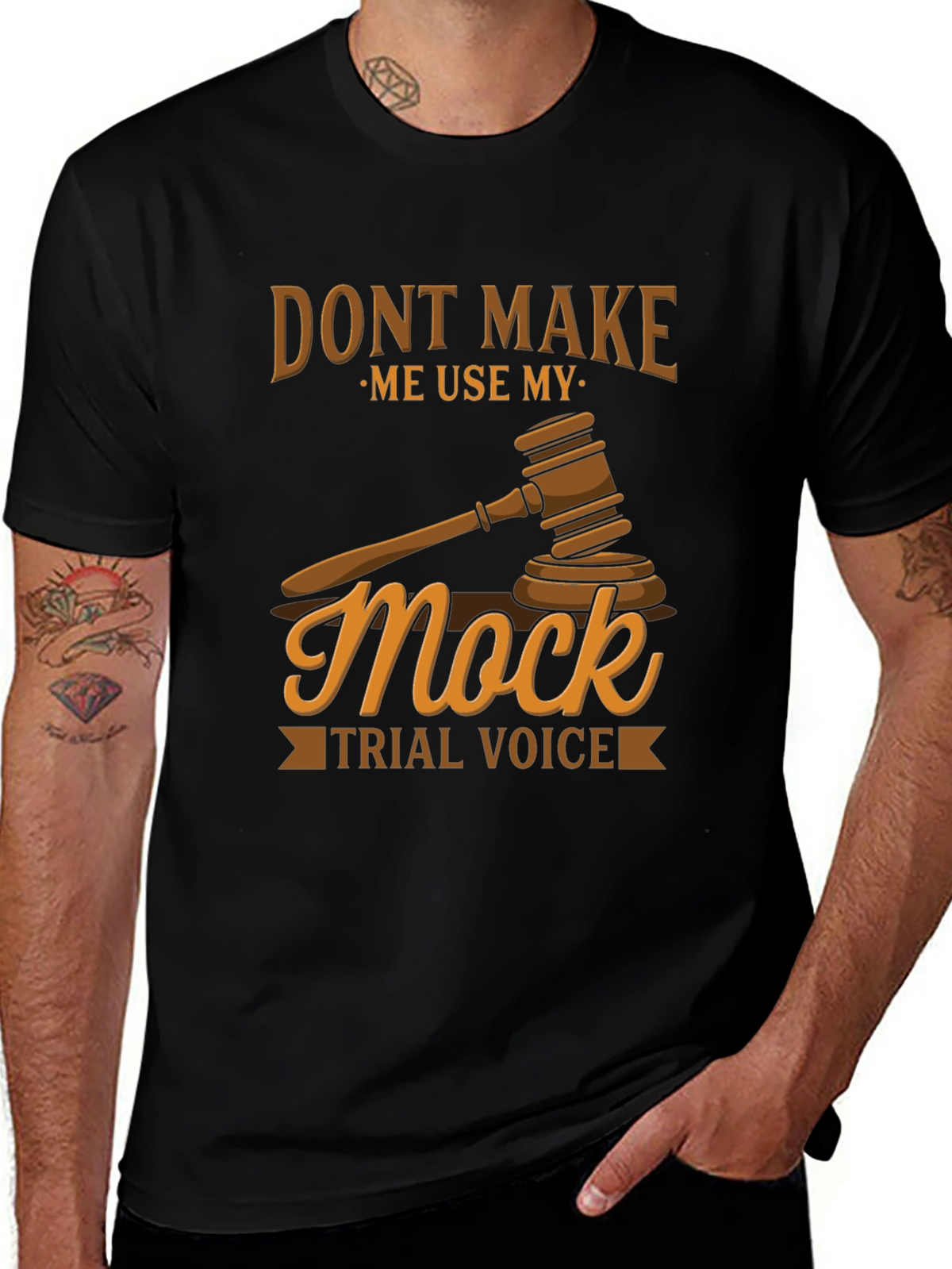 Mock Trial Voice T-Shirt - Lawyer Gift