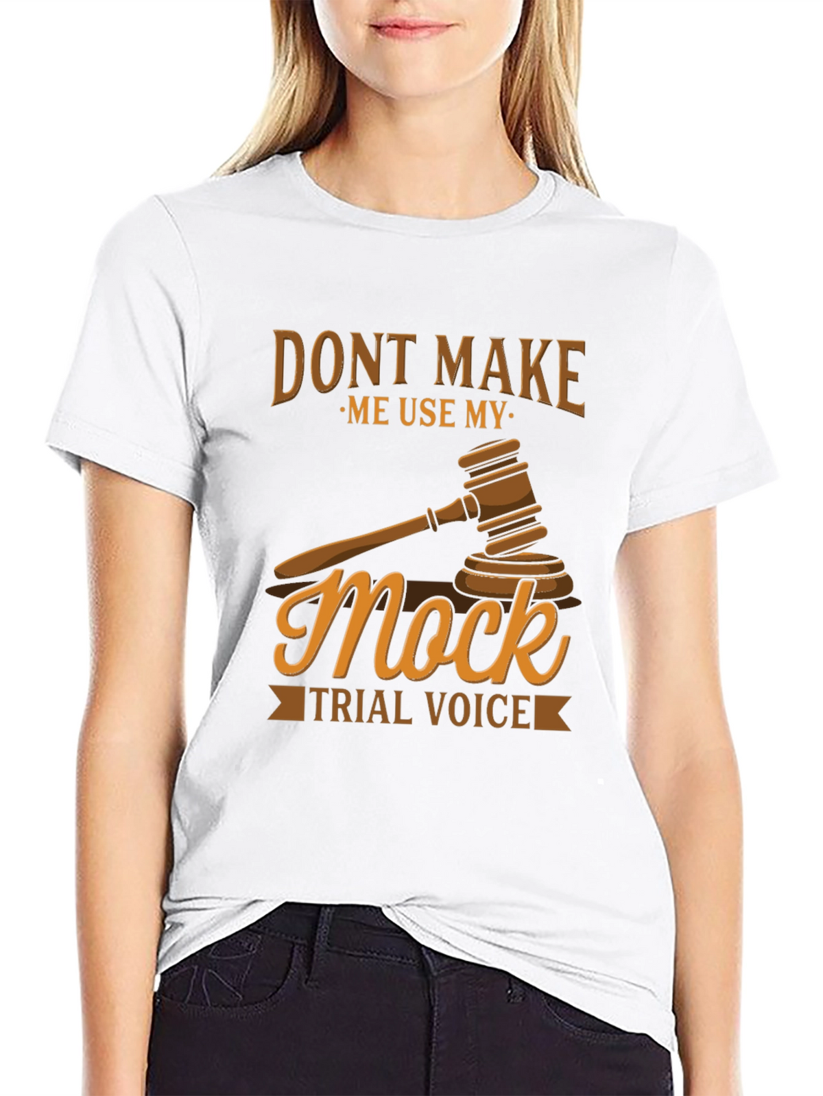 Mock Trial Voice T-Shirt - Lawyer Gift
