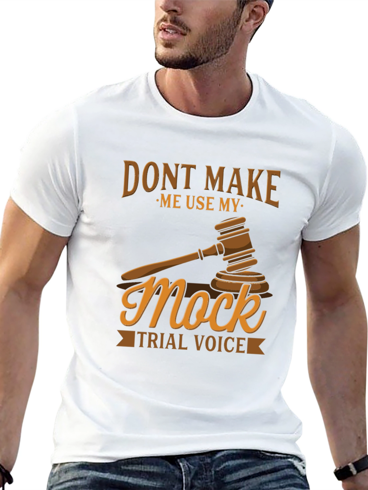 Mock Trial Voice T-Shirt - Lawyer Gift