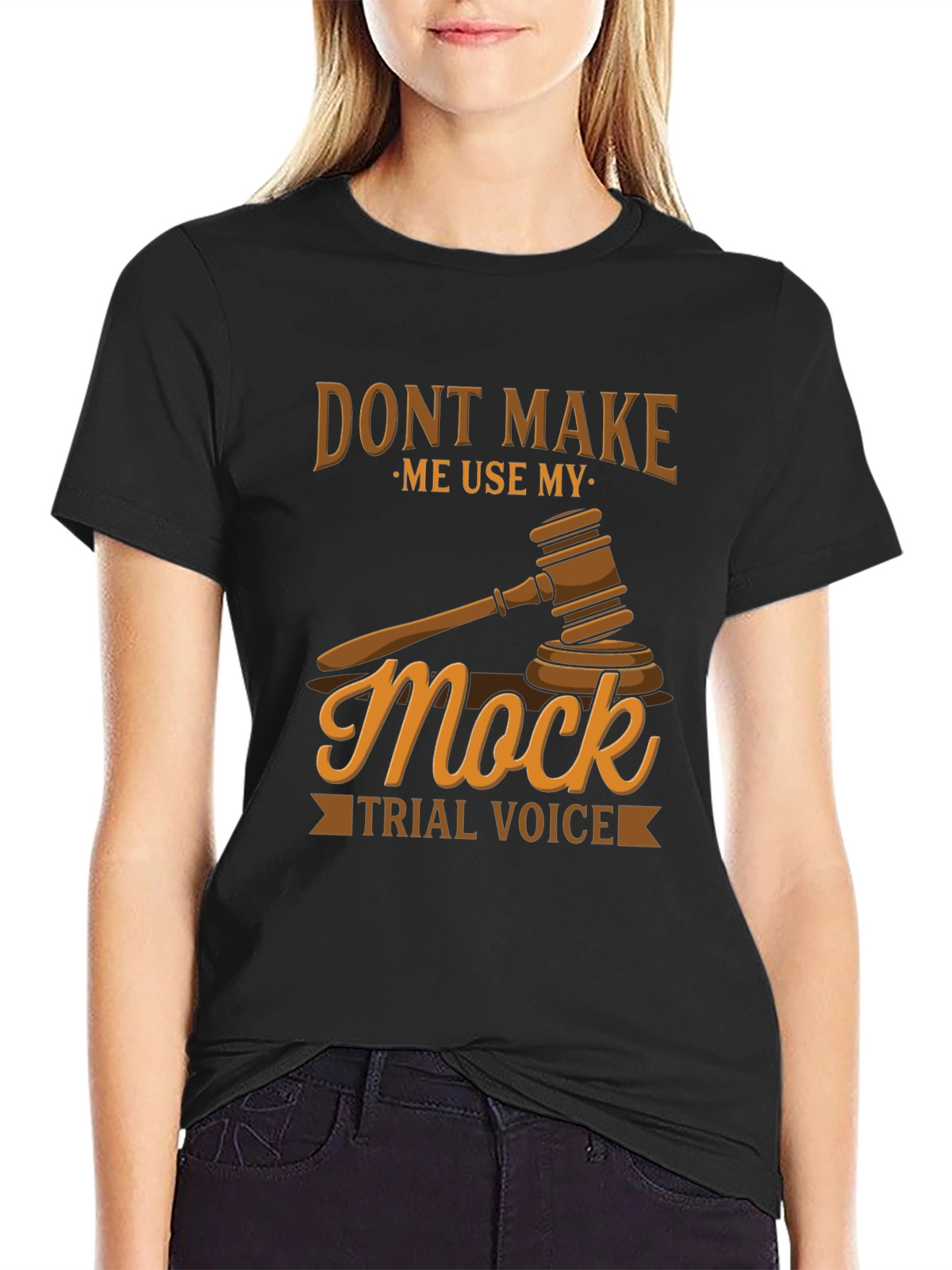 Mock Trial Voice T-Shirt - Lawyer Gift
