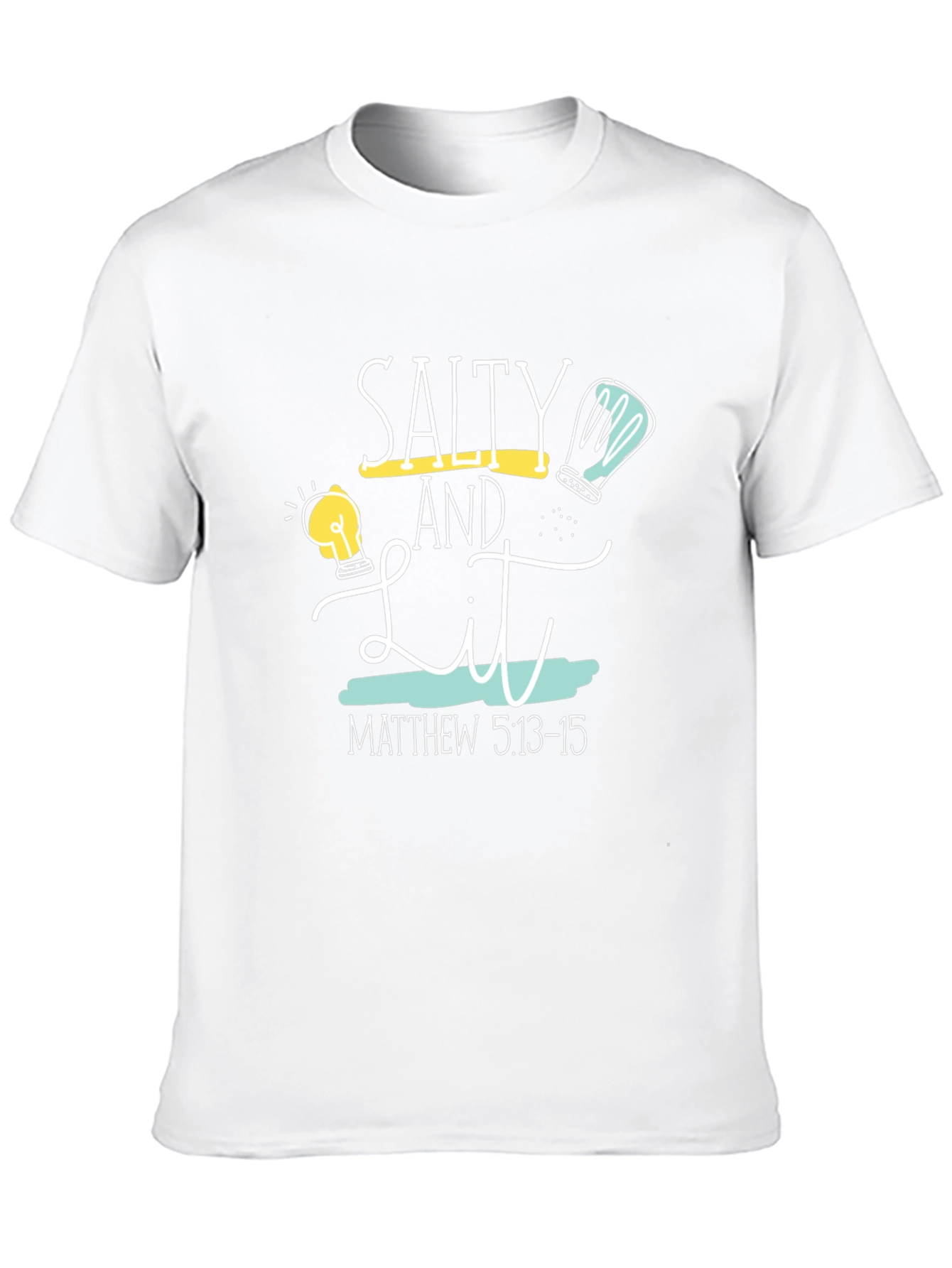 Salty and Lit Christian T-Shirt
