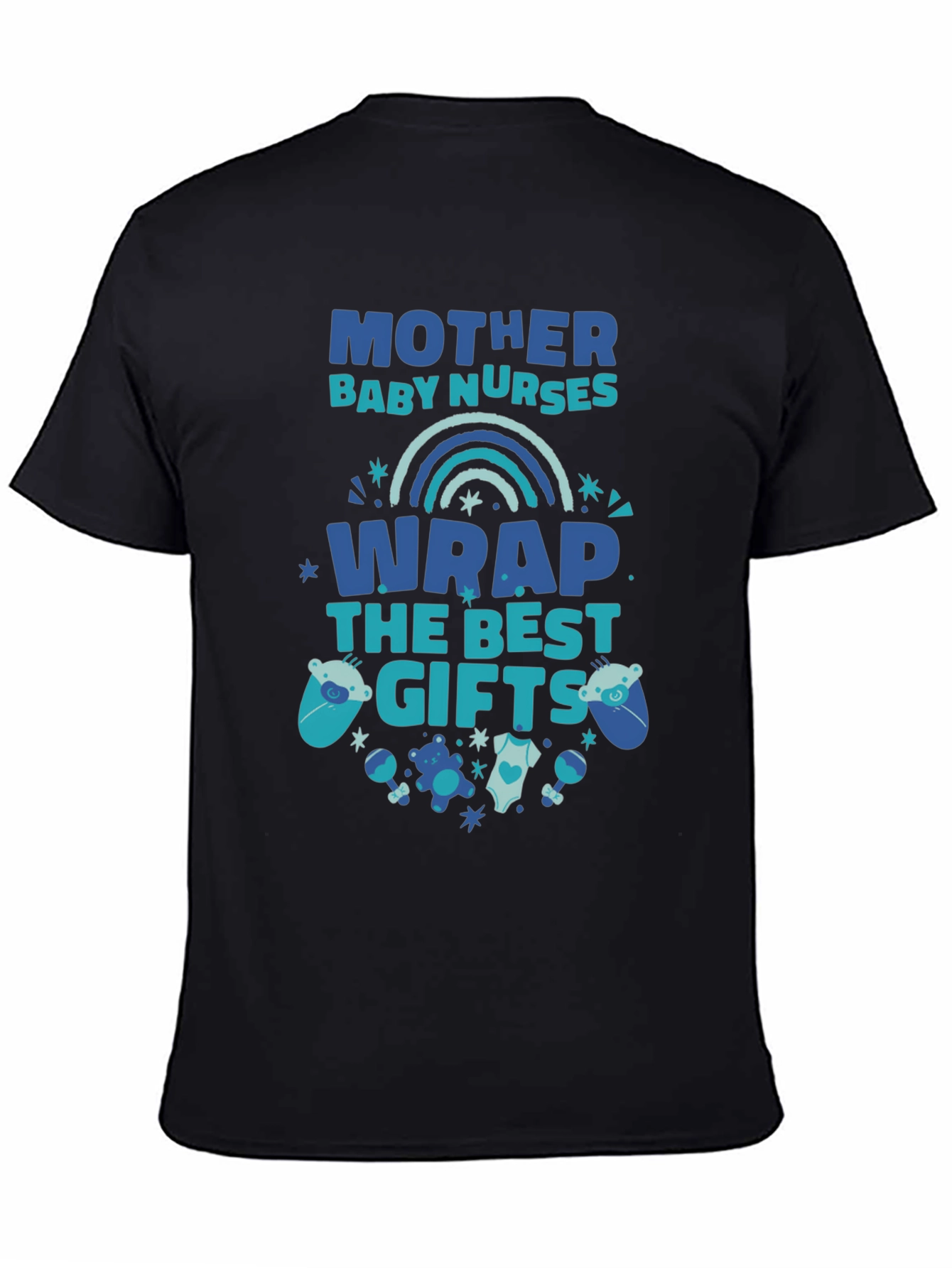 Mother Baby Nurses Wrap Gifts T-Shirt