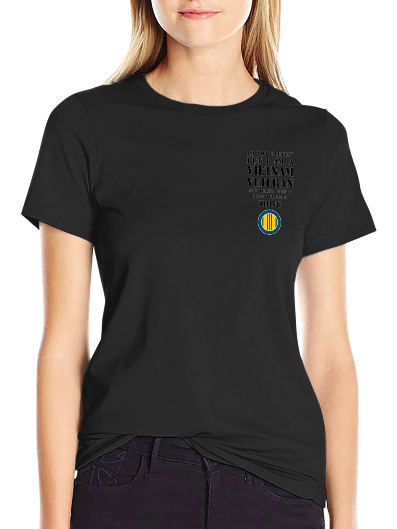 Vietnam Veteran T-Shirt - Black