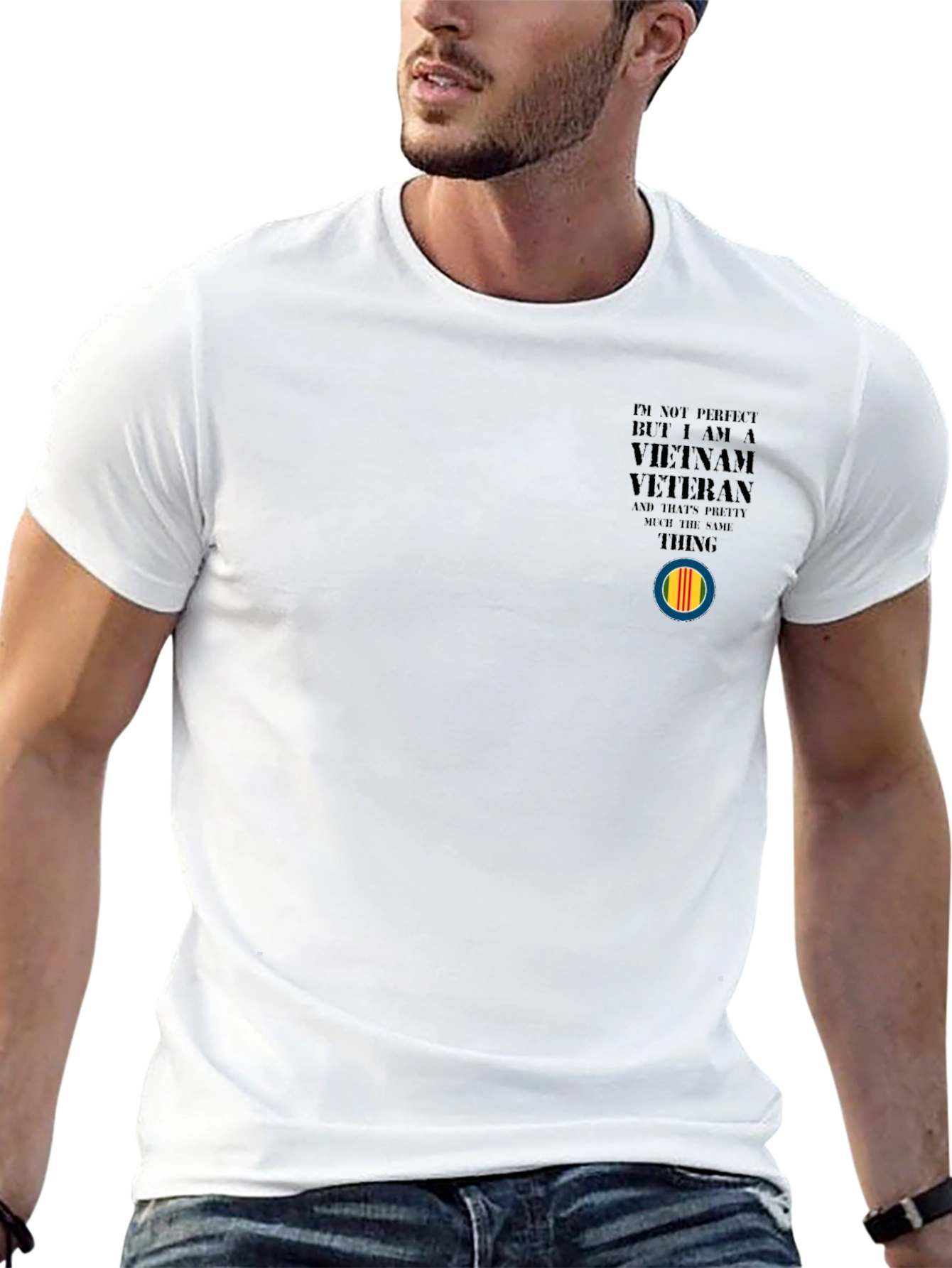 Vietnam Veteran T-Shirt - Black