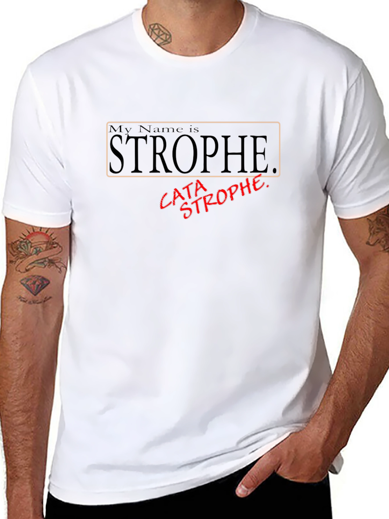 Strophe Catastrophe Graphic T-Shirt