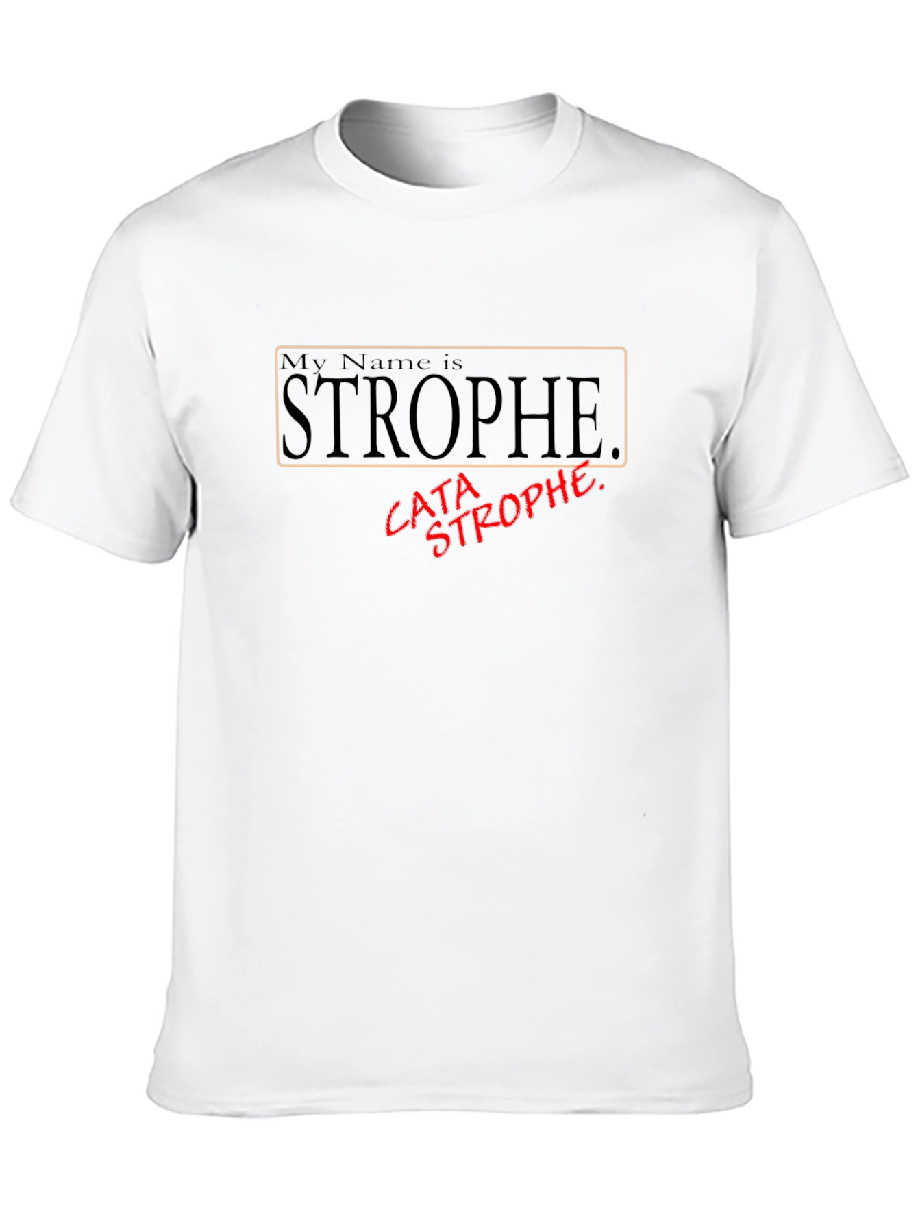 Strophe Catastrophe Graphic T-Shirt