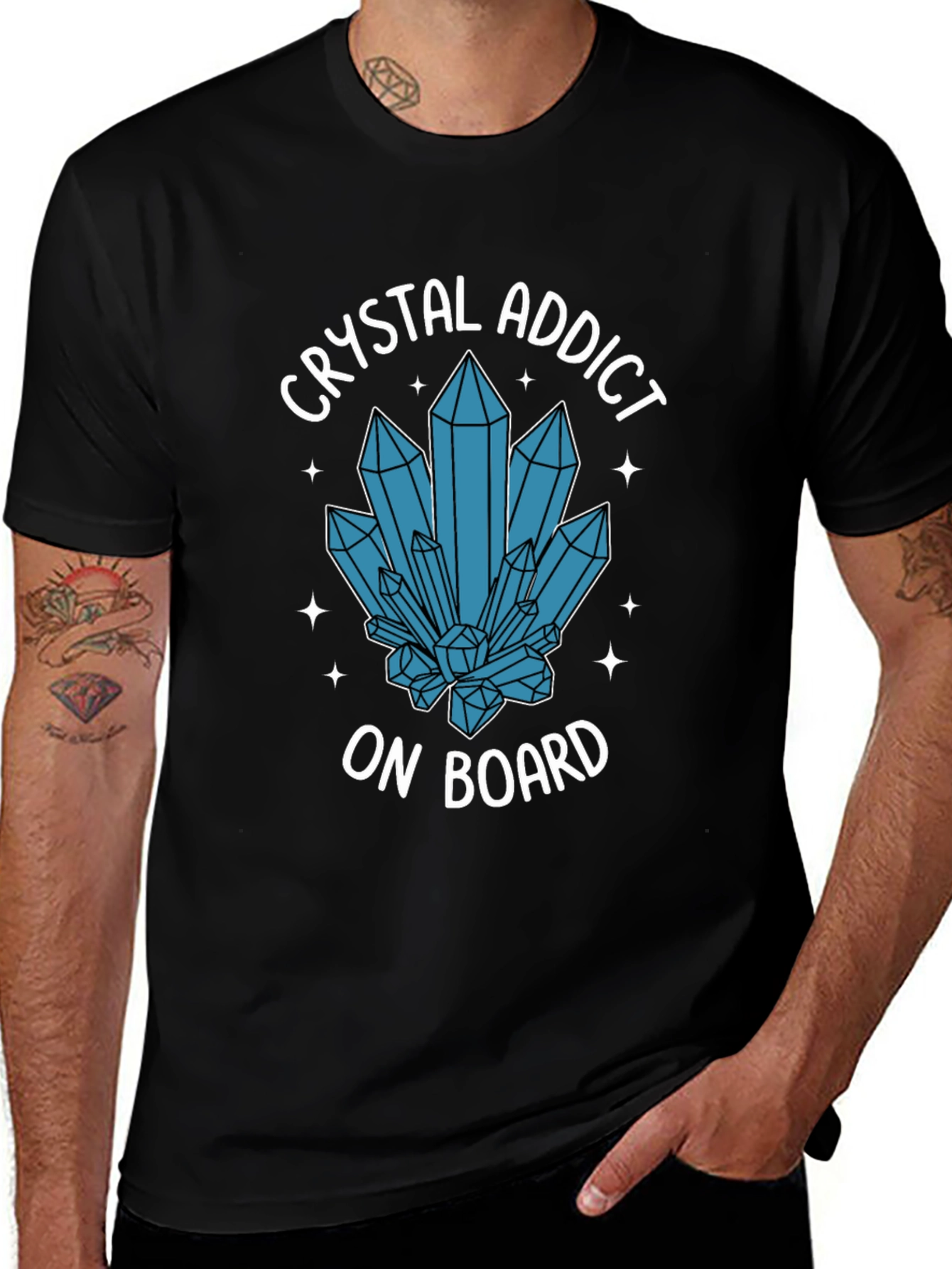 Crystal Addict T-Shirt - Mineral Lover Tee