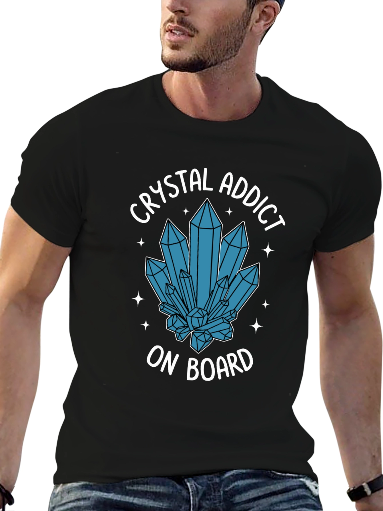 Crystal Addict T-Shirt - Mineral Lover Tee