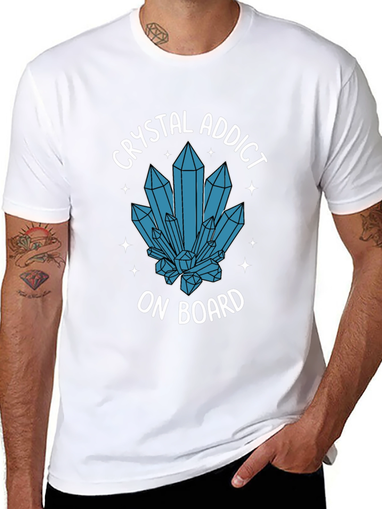 Crystal Addict T-Shirt - Mineral Lover Tee