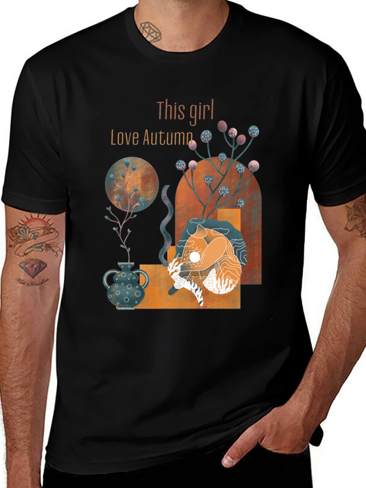 Autumn Love Graphic T-Shirt
