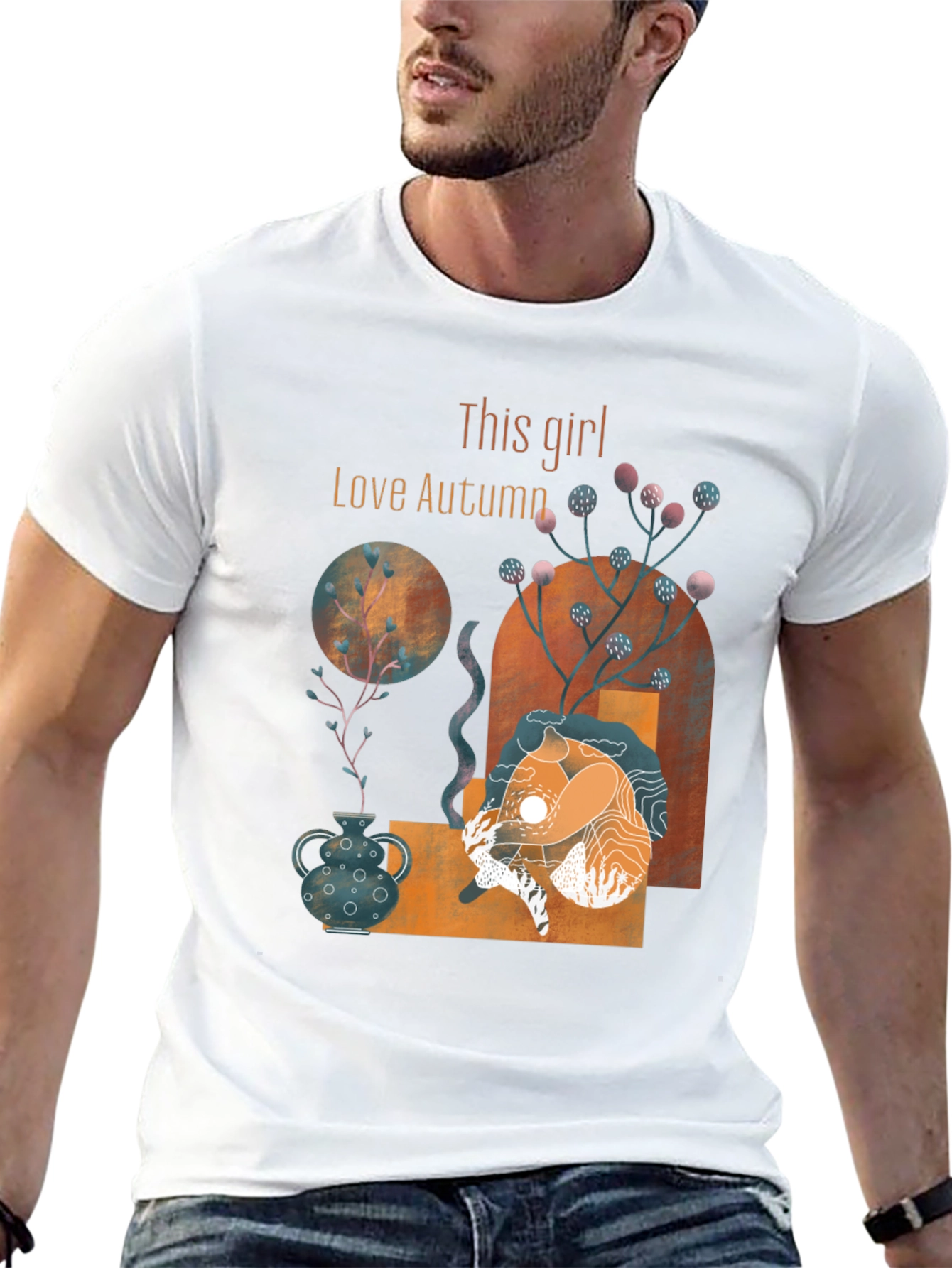 Autumn Love Graphic T-Shirt