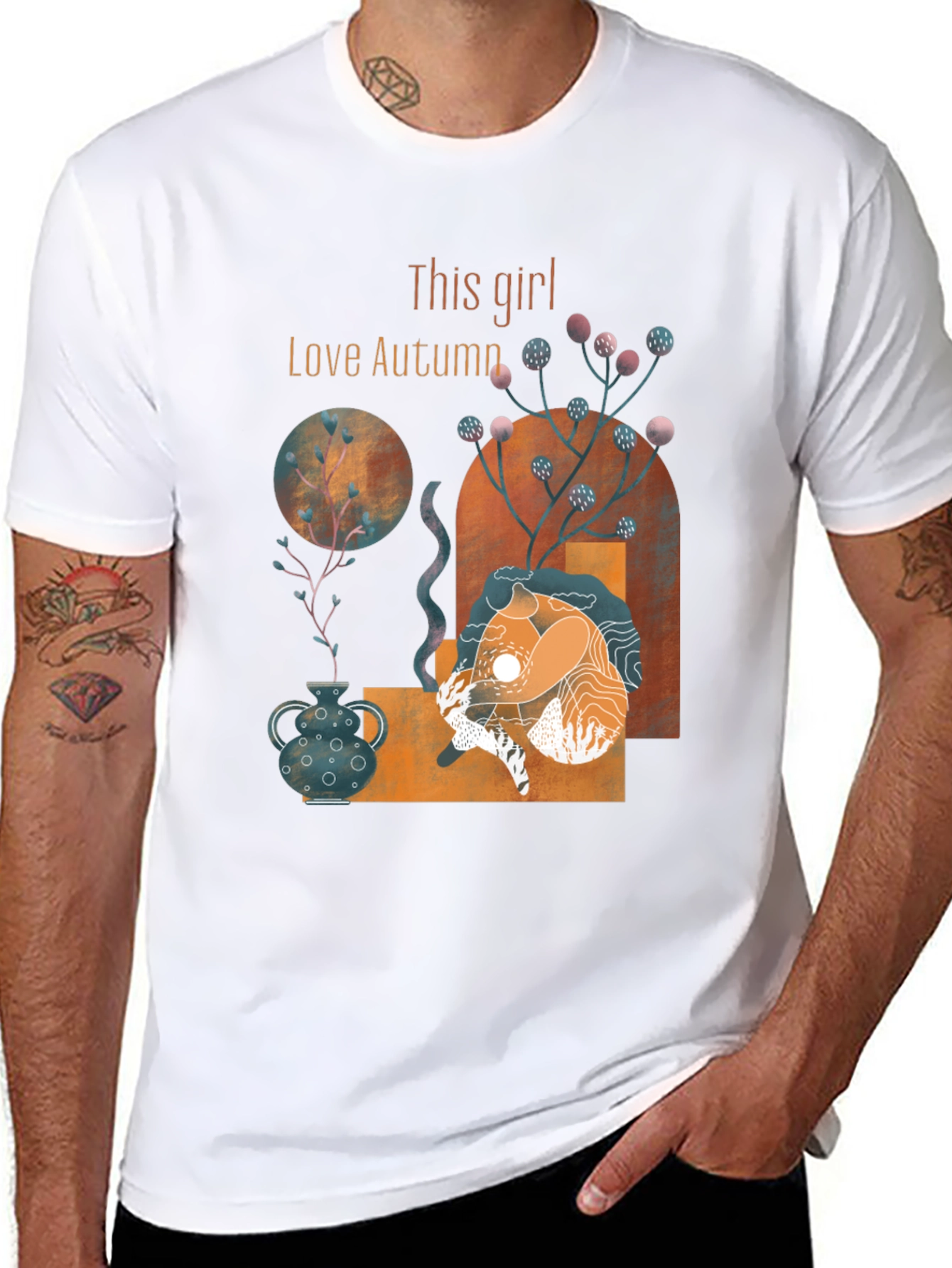 Autumn Love Graphic T-Shirt