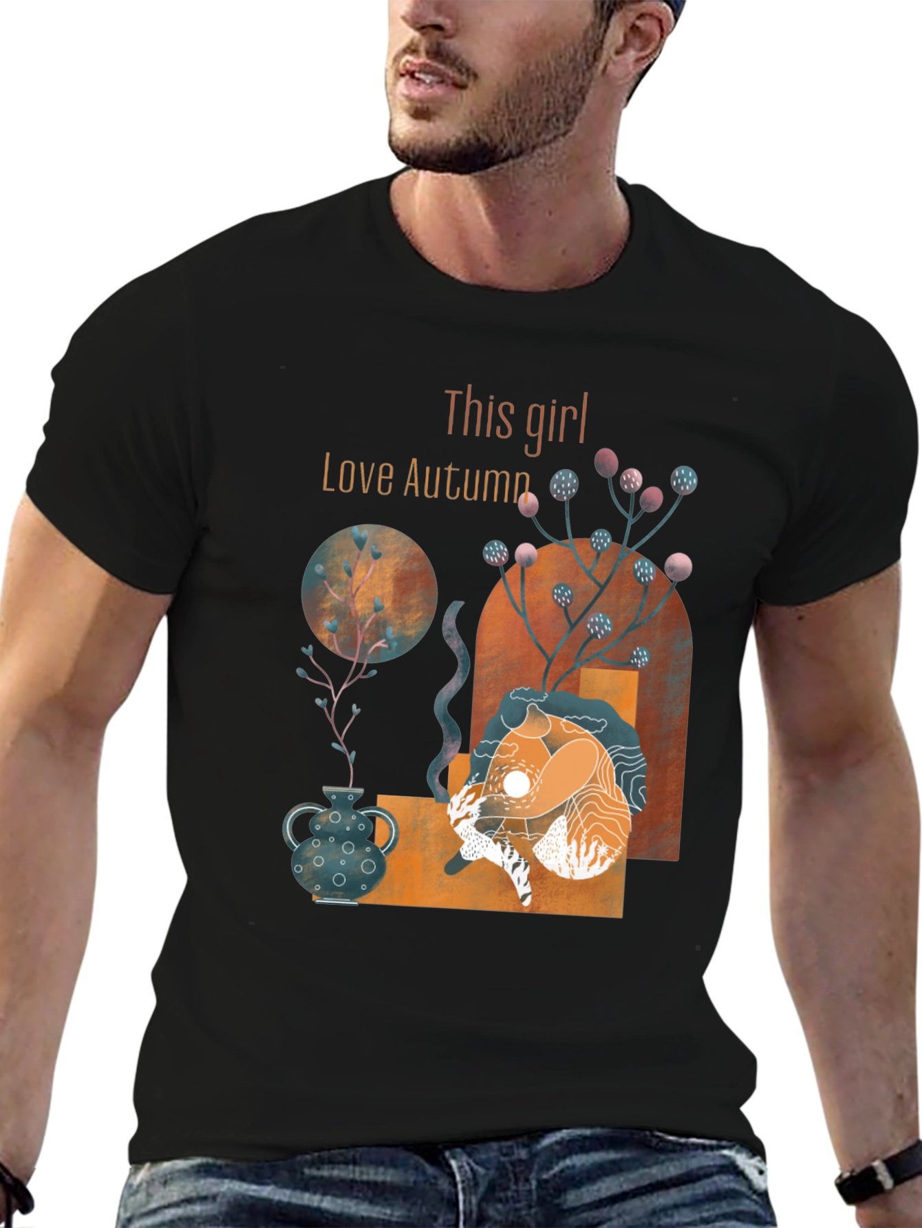 Autumn Love Graphic T-Shirt