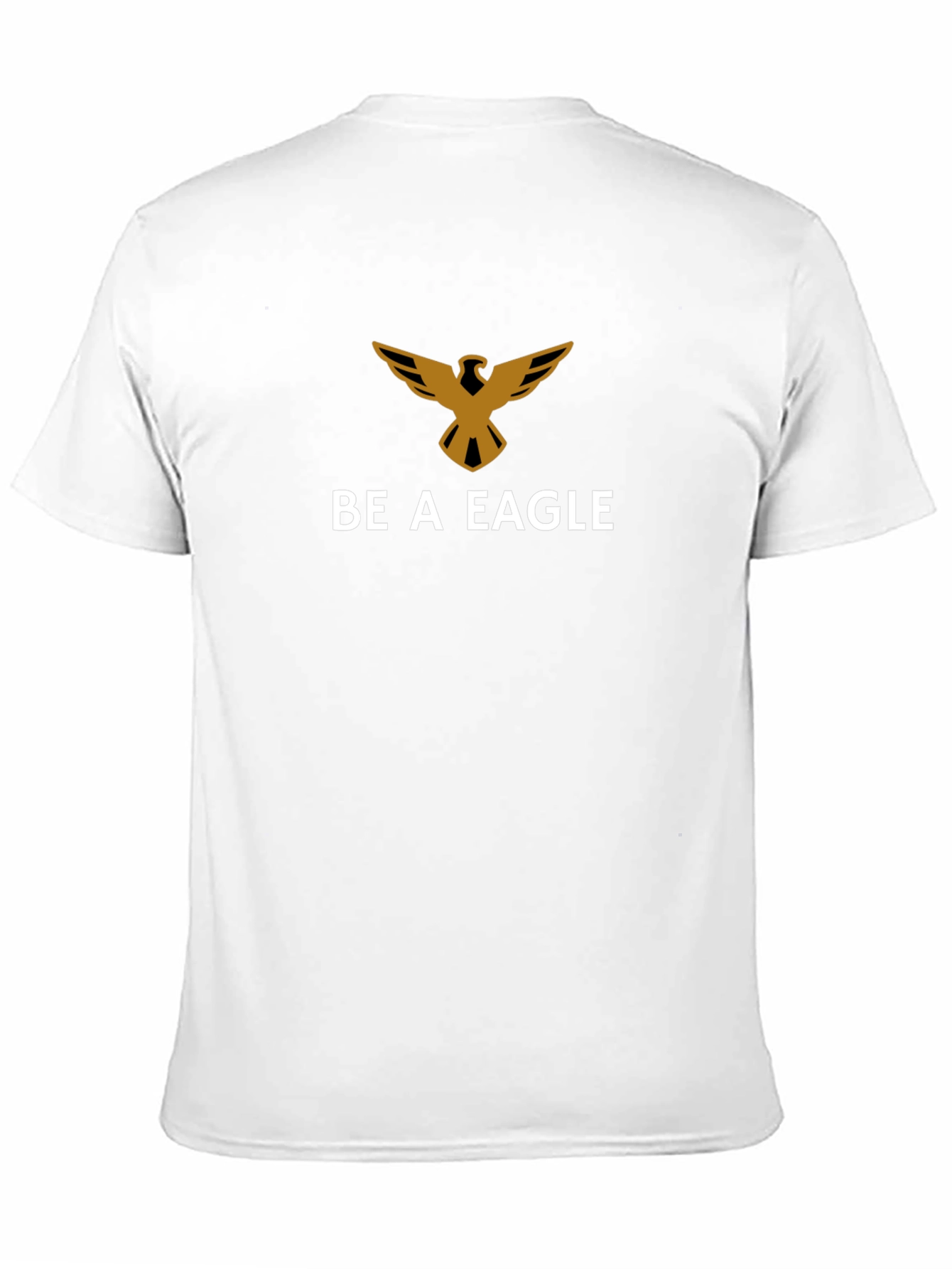 Be A Eagle Graphic Tee - Black T-Shirt