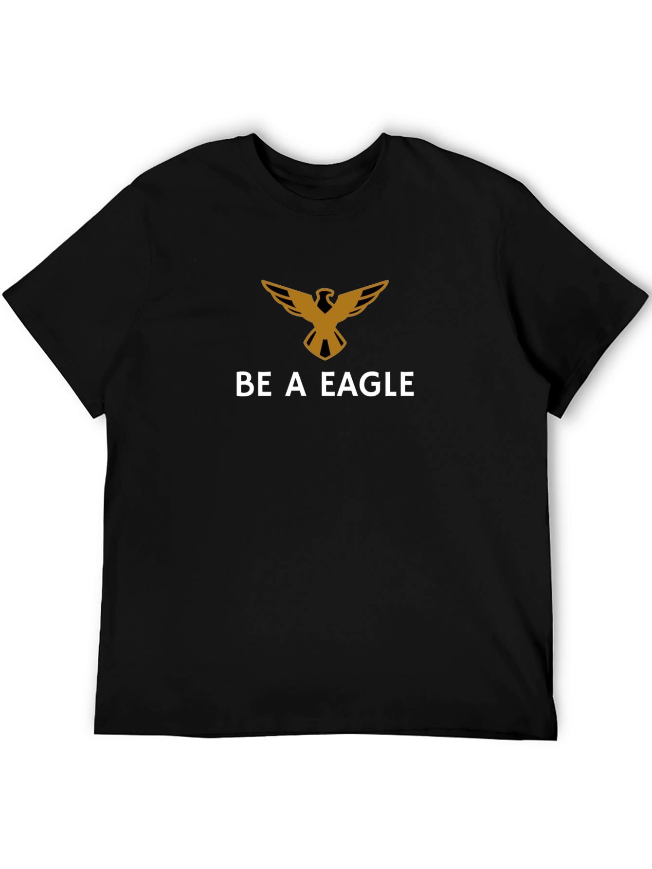 Be A Eagle Graphic Tee - Black T-Shirt