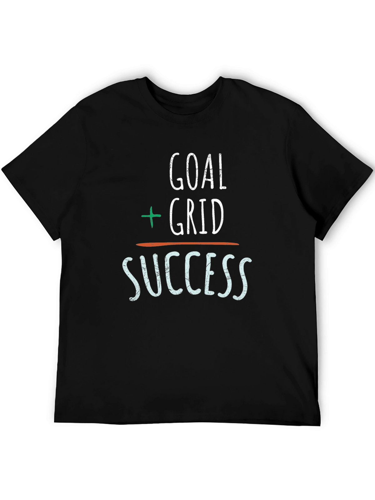 Goal Grid Success T-Shirt - Motivational Tee