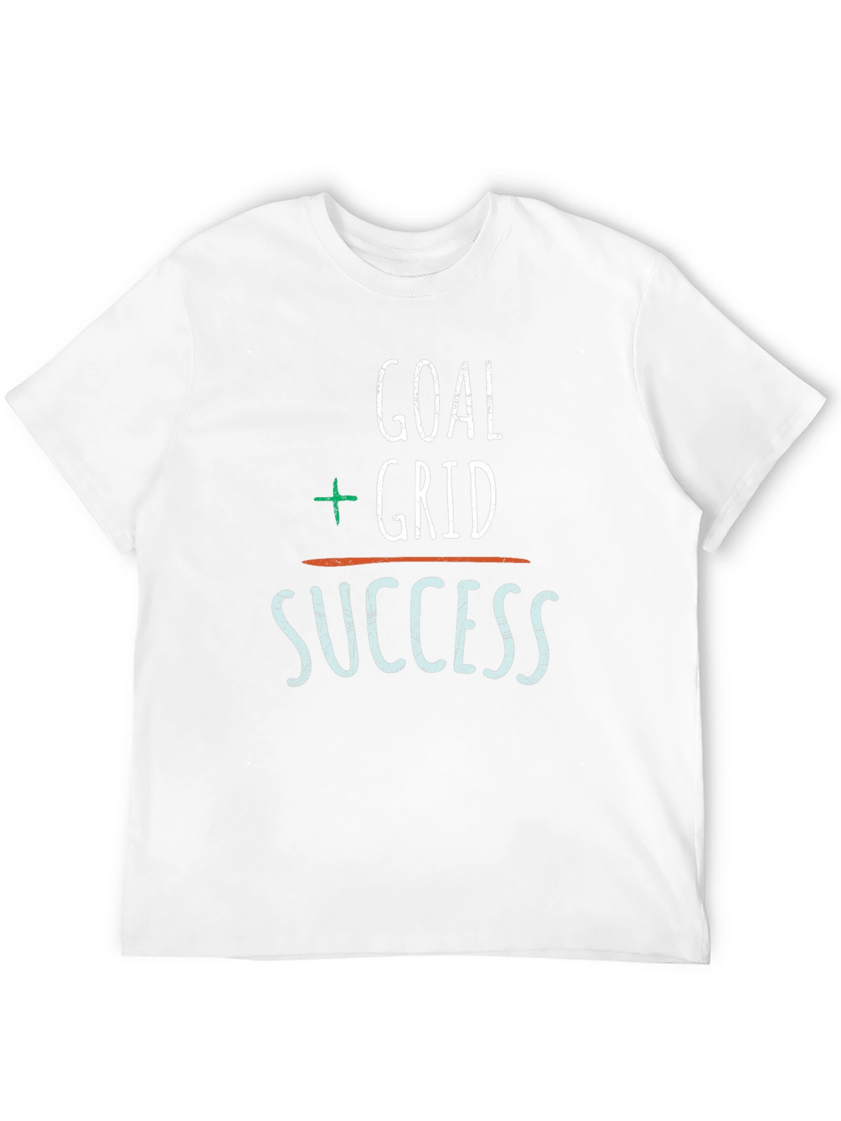 Goal Grid Success T-Shirt - Motivational Tee