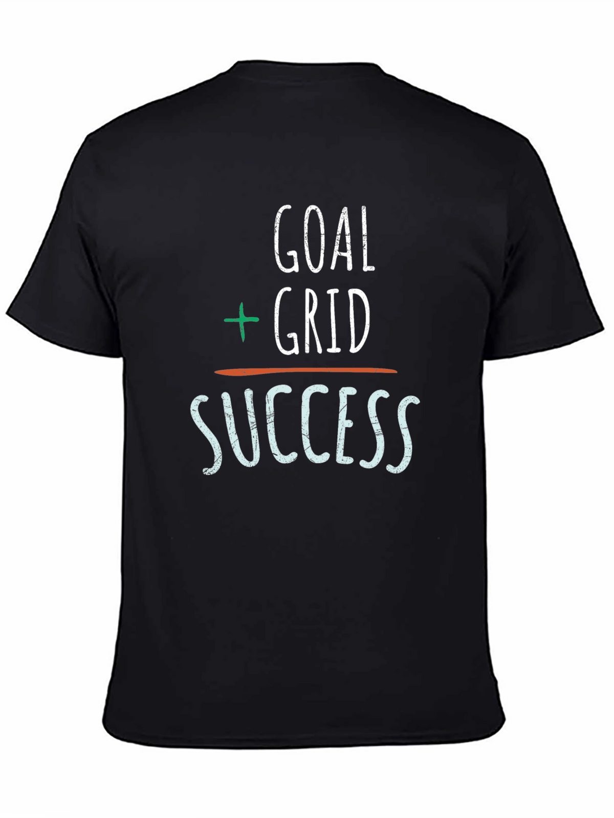 Goal Grid Success T-Shirt - Motivational Tee