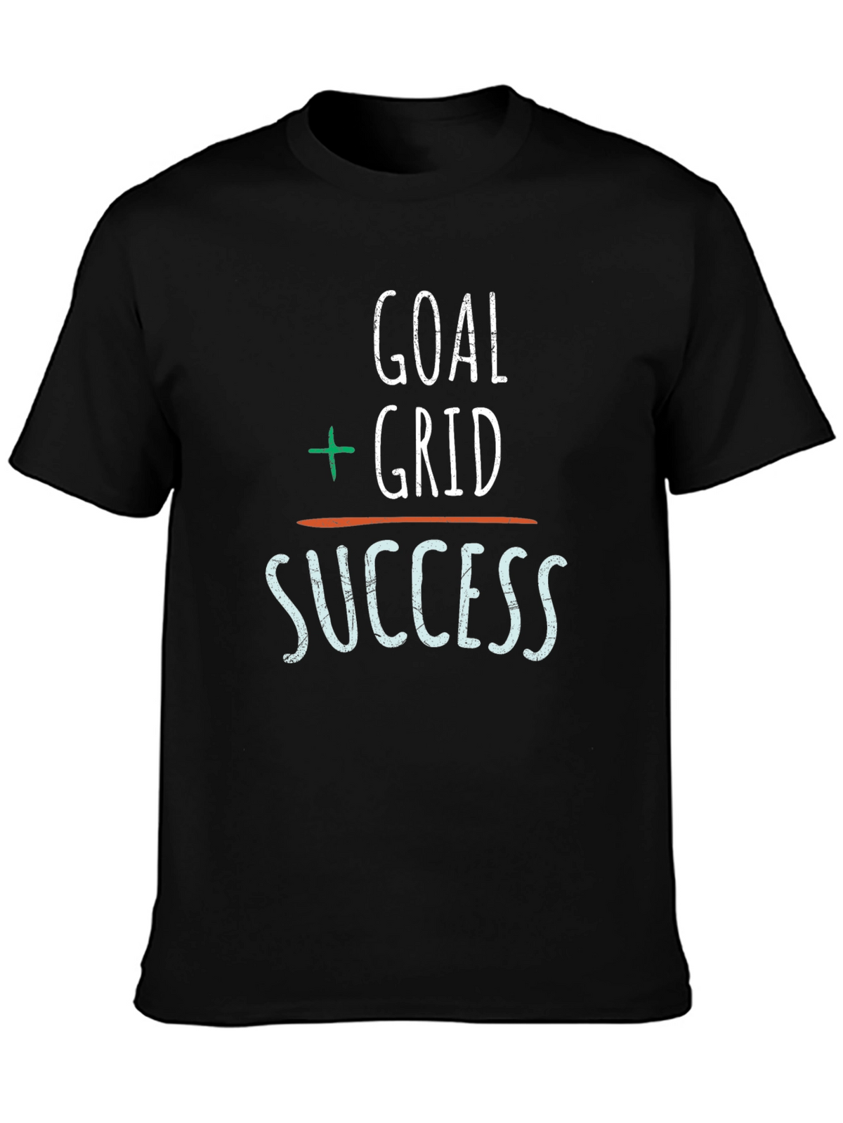 Goal Grid Success T-Shirt - Motivational Tee