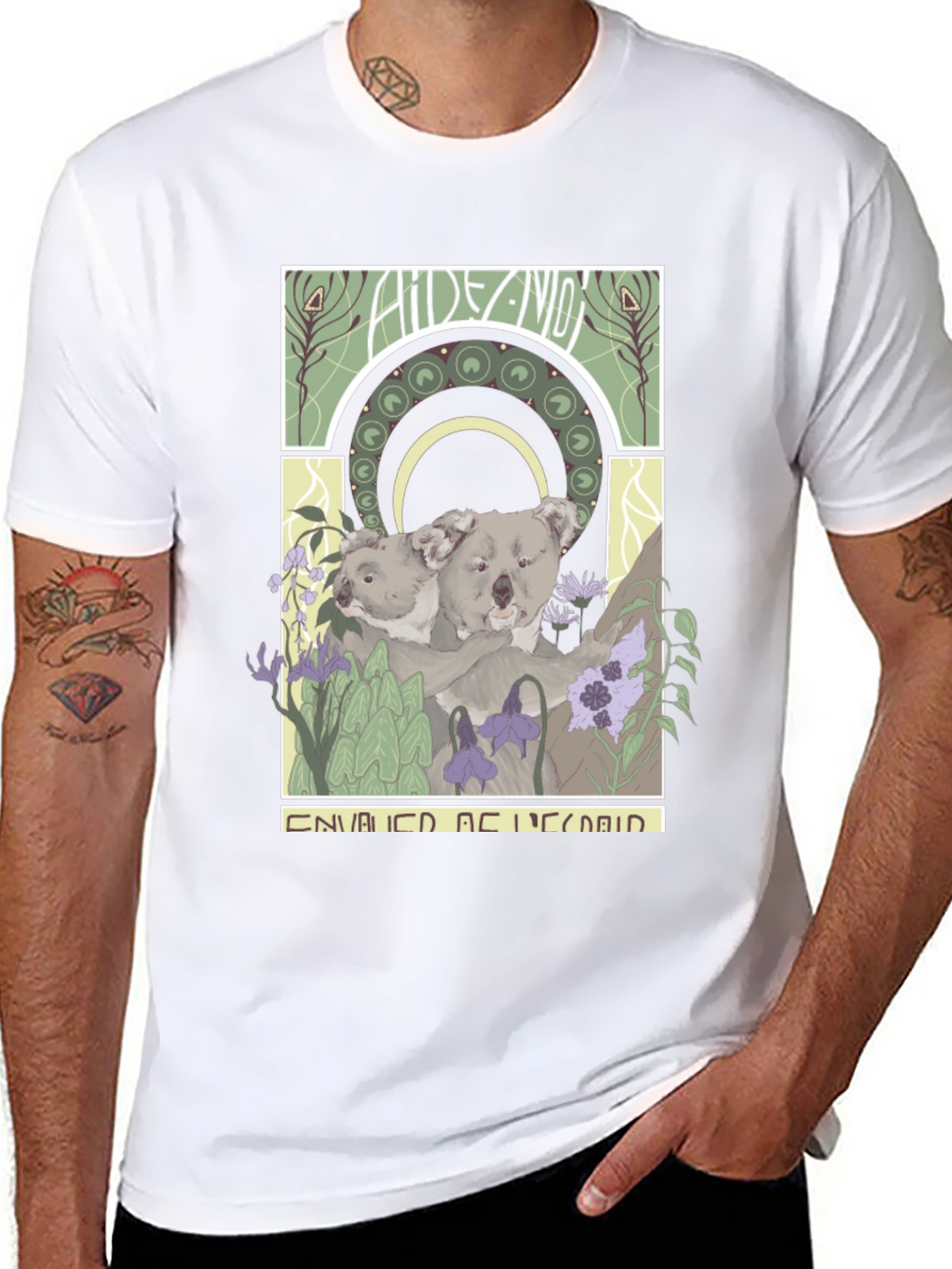 Koala Art Deco T-Shirt