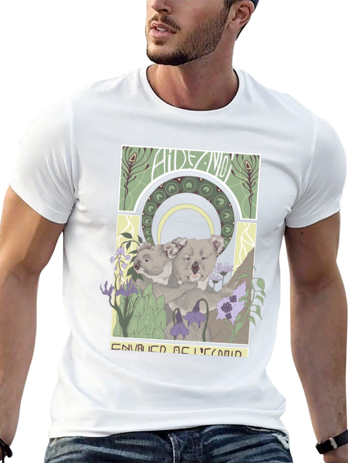 Koala Art Deco T-Shirt