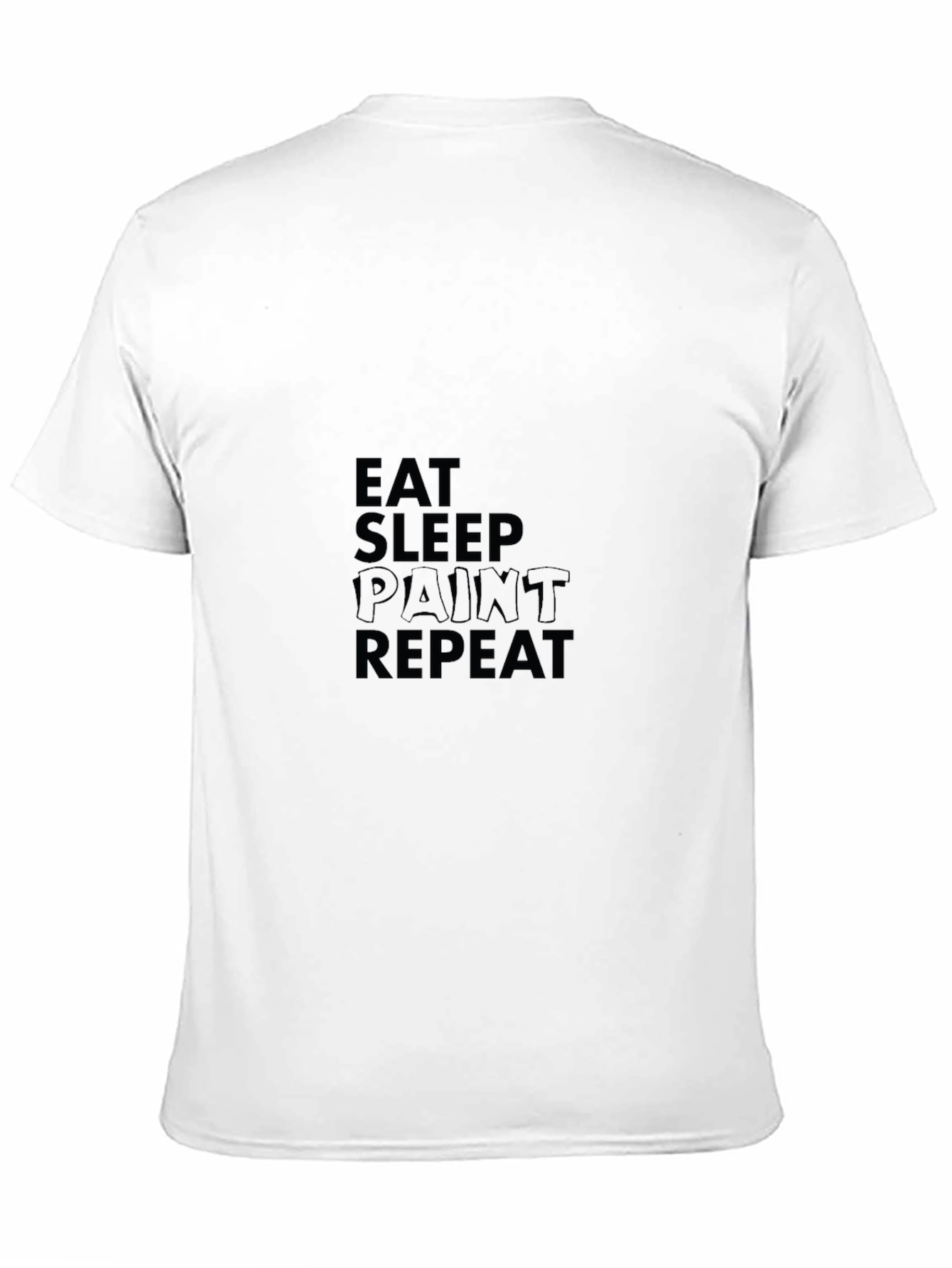 Eat Sleep Paint Repeat Graphic Tee