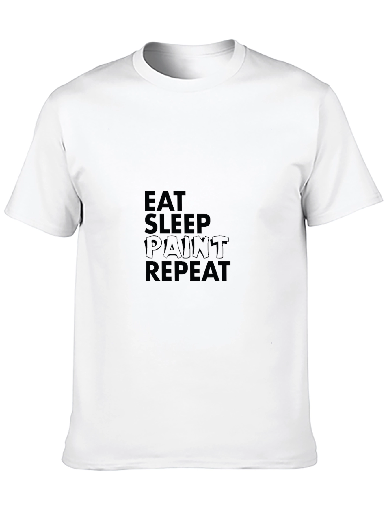 Eat Sleep Paint Repeat Graphic Tee