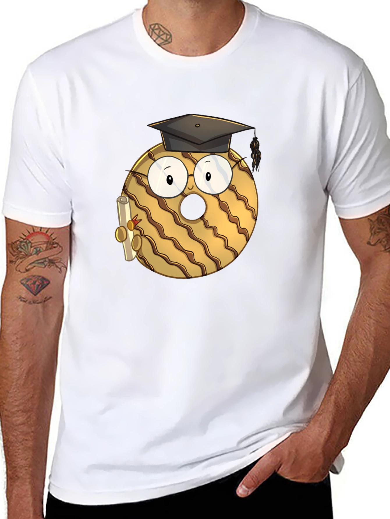 Graduation Donut Graphic Tee
