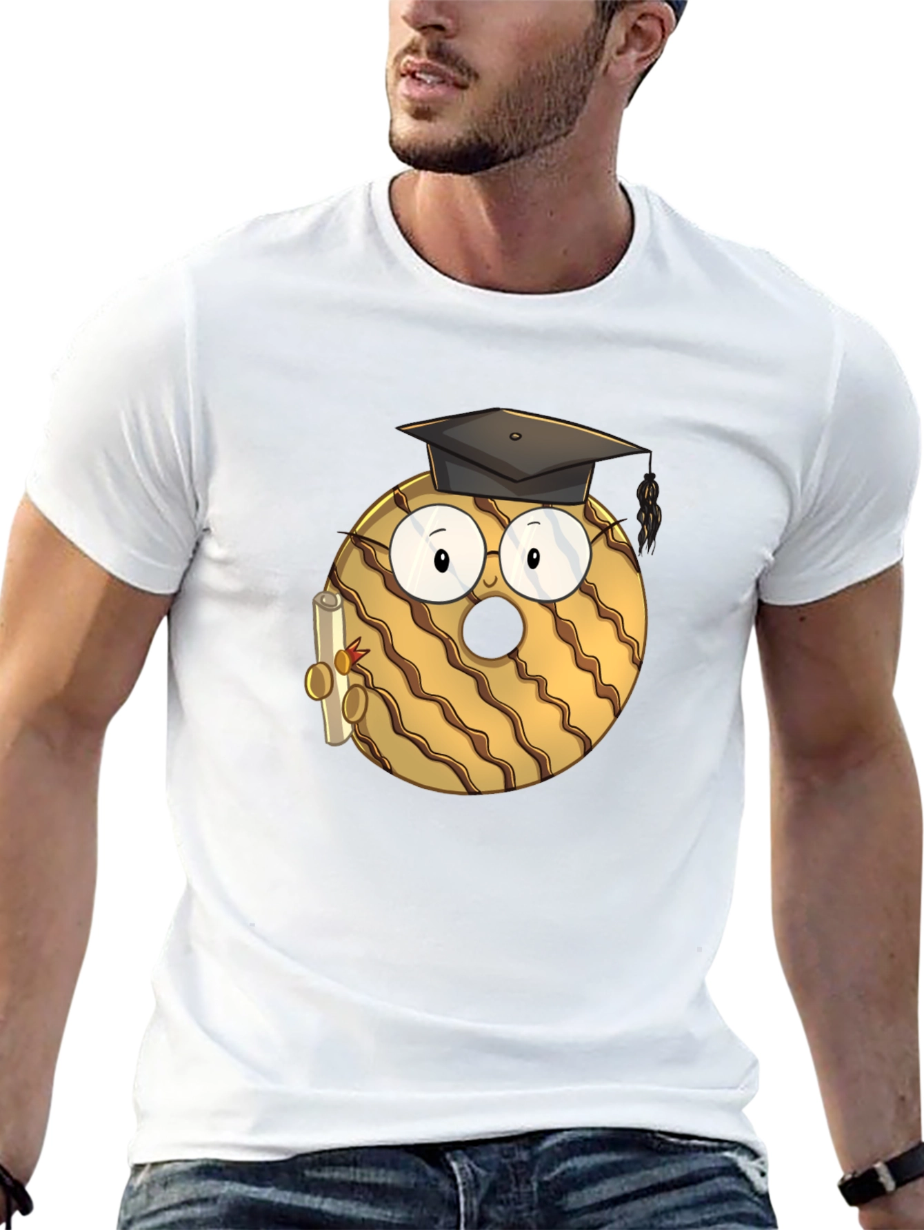 Graduation Donut Graphic Tee