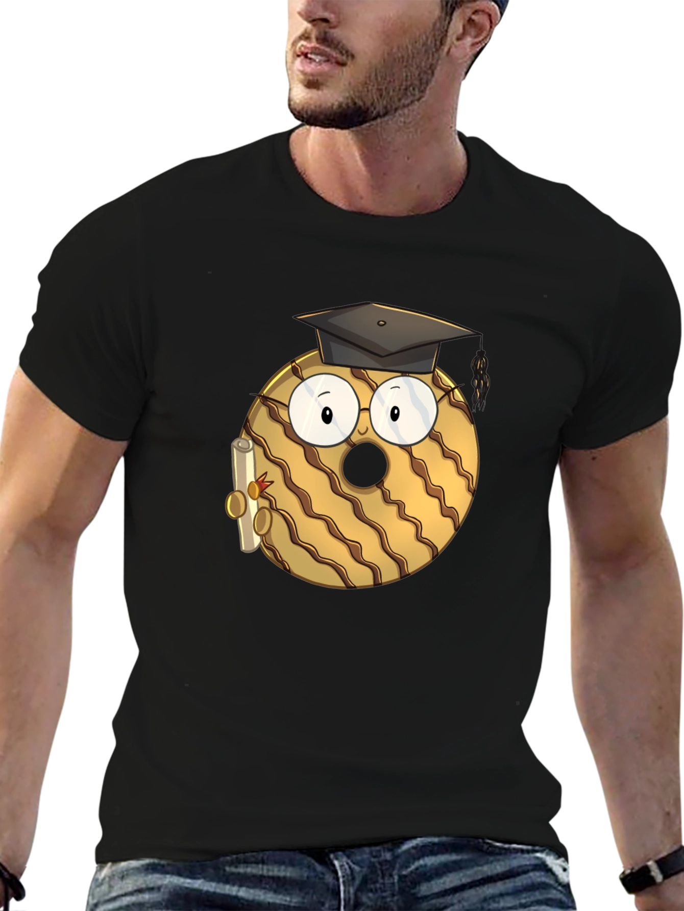 Graduation Donut Graphic Tee