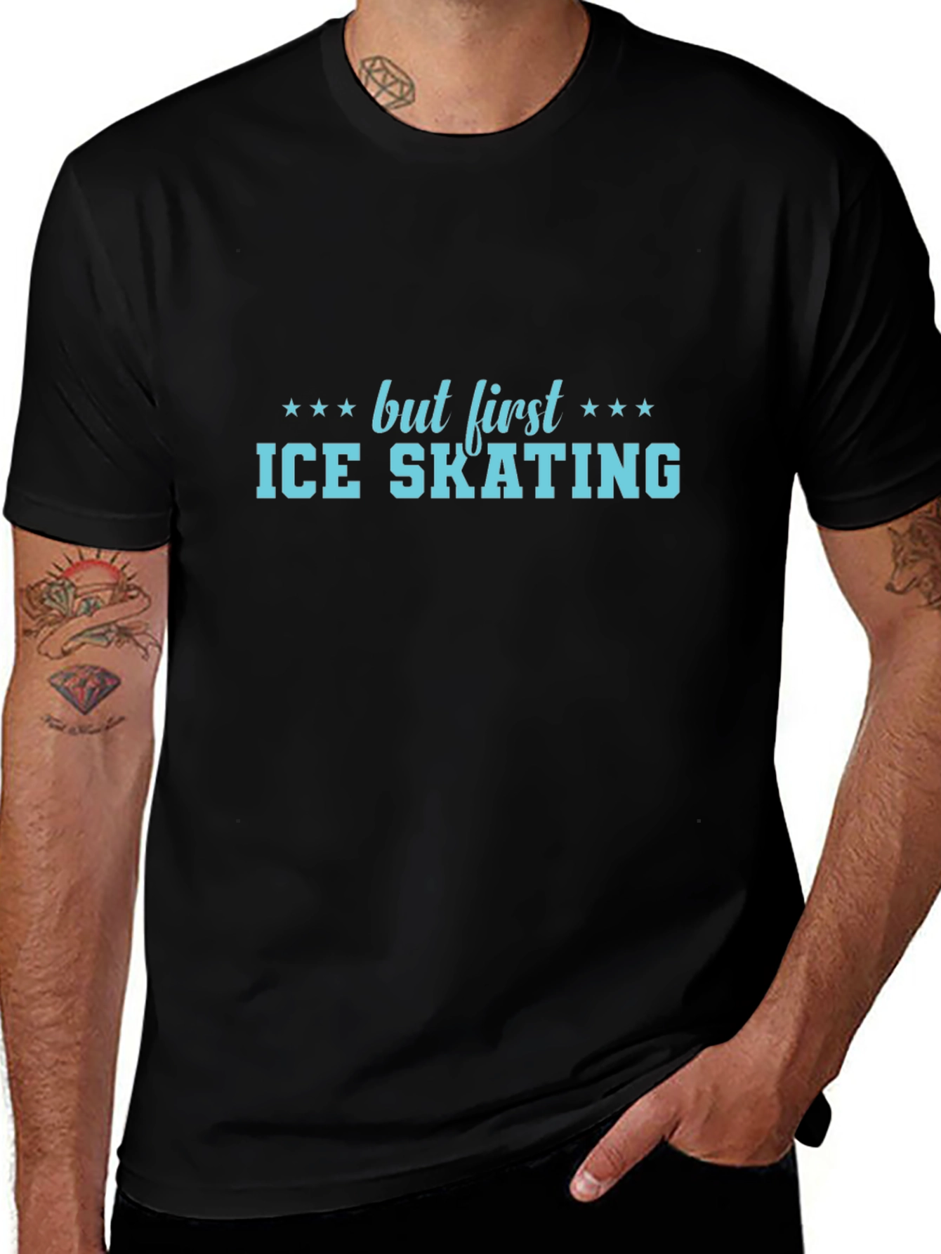 But First Ice Skating T-Shirt - Unisex