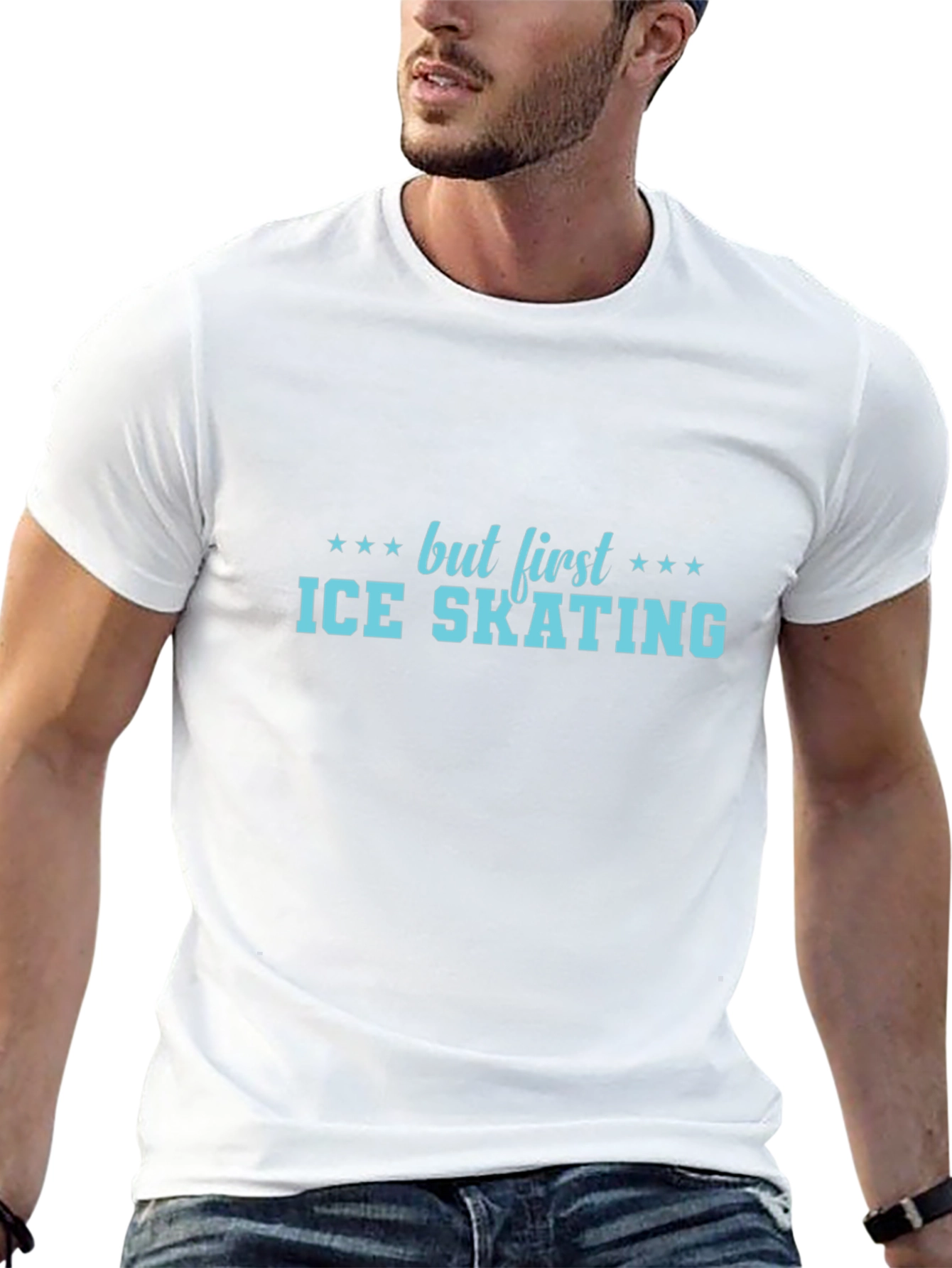 But First Ice Skating T-Shirt - Unisex
