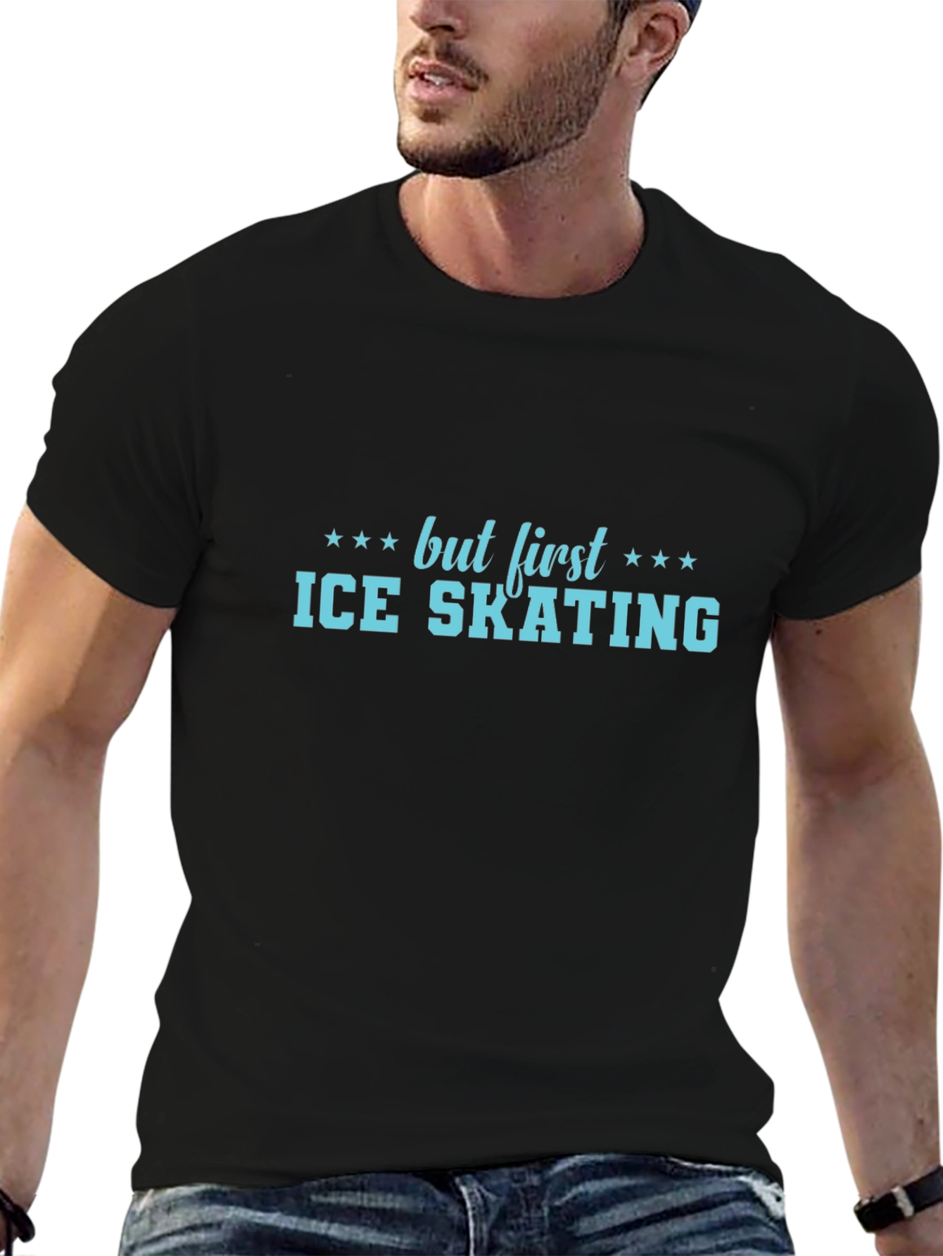 But First Ice Skating T-Shirt - Unisex
