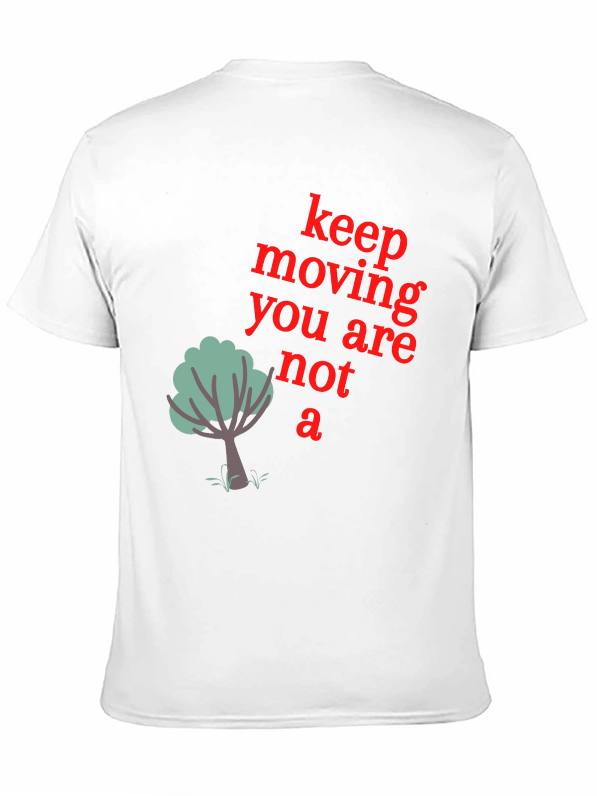 Keep Moving Graphic Tee - Mens Black T-Shirt