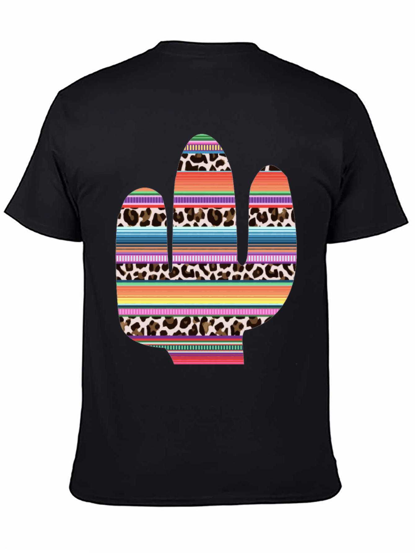 Cactus Print Tee - Western Style