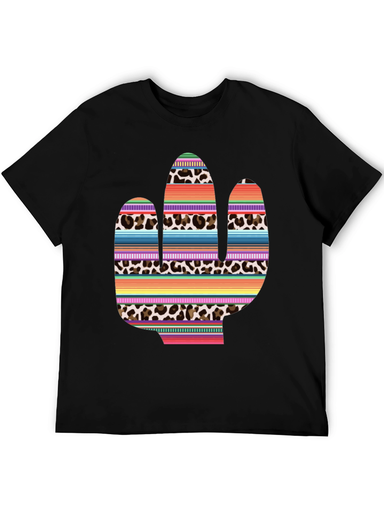 Cactus Print Tee - Western Style
