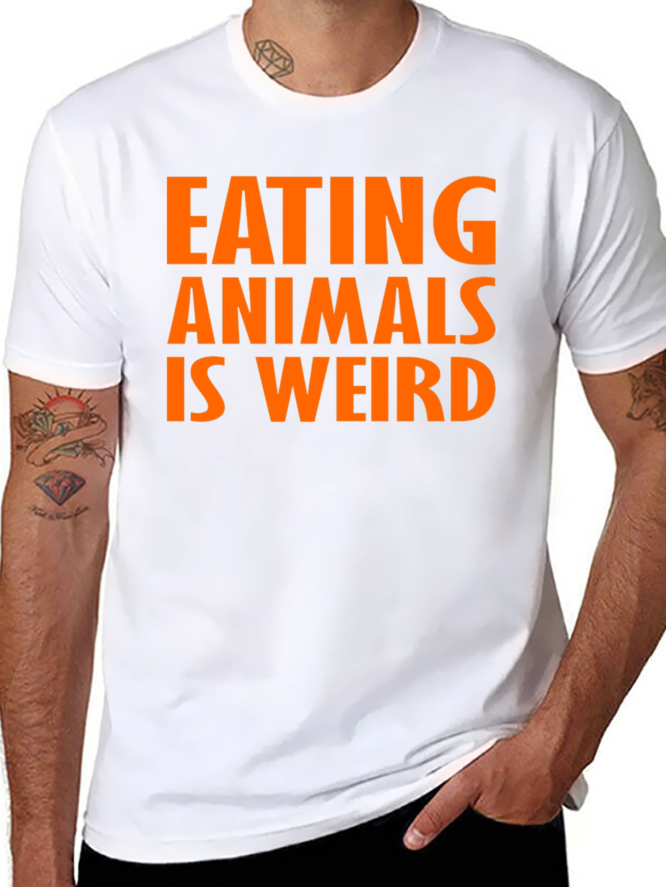 Eating Animals is Weird - Graphic Tee