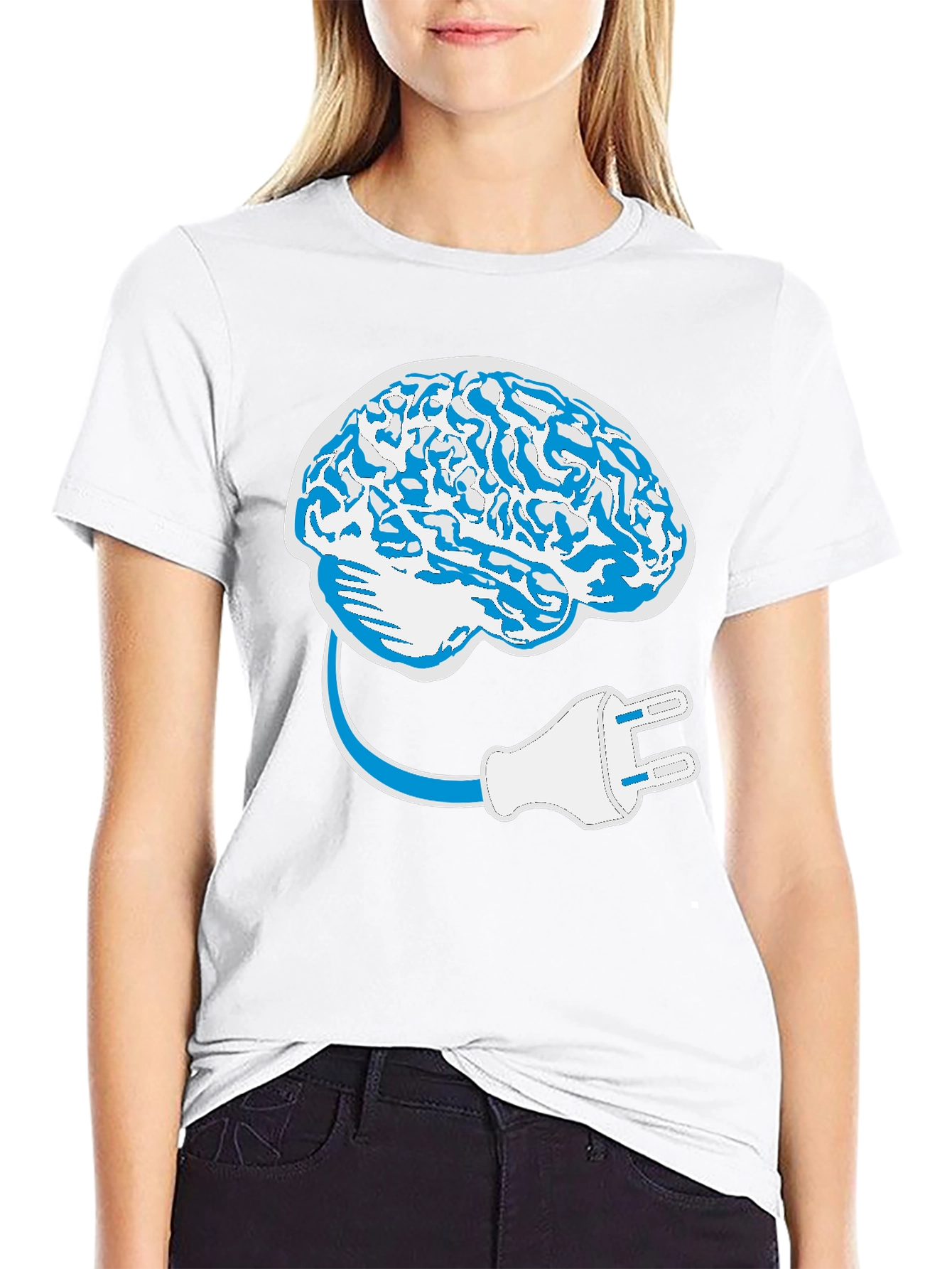 Brain Power Up T-Shirt - Intelligent Design Tee
