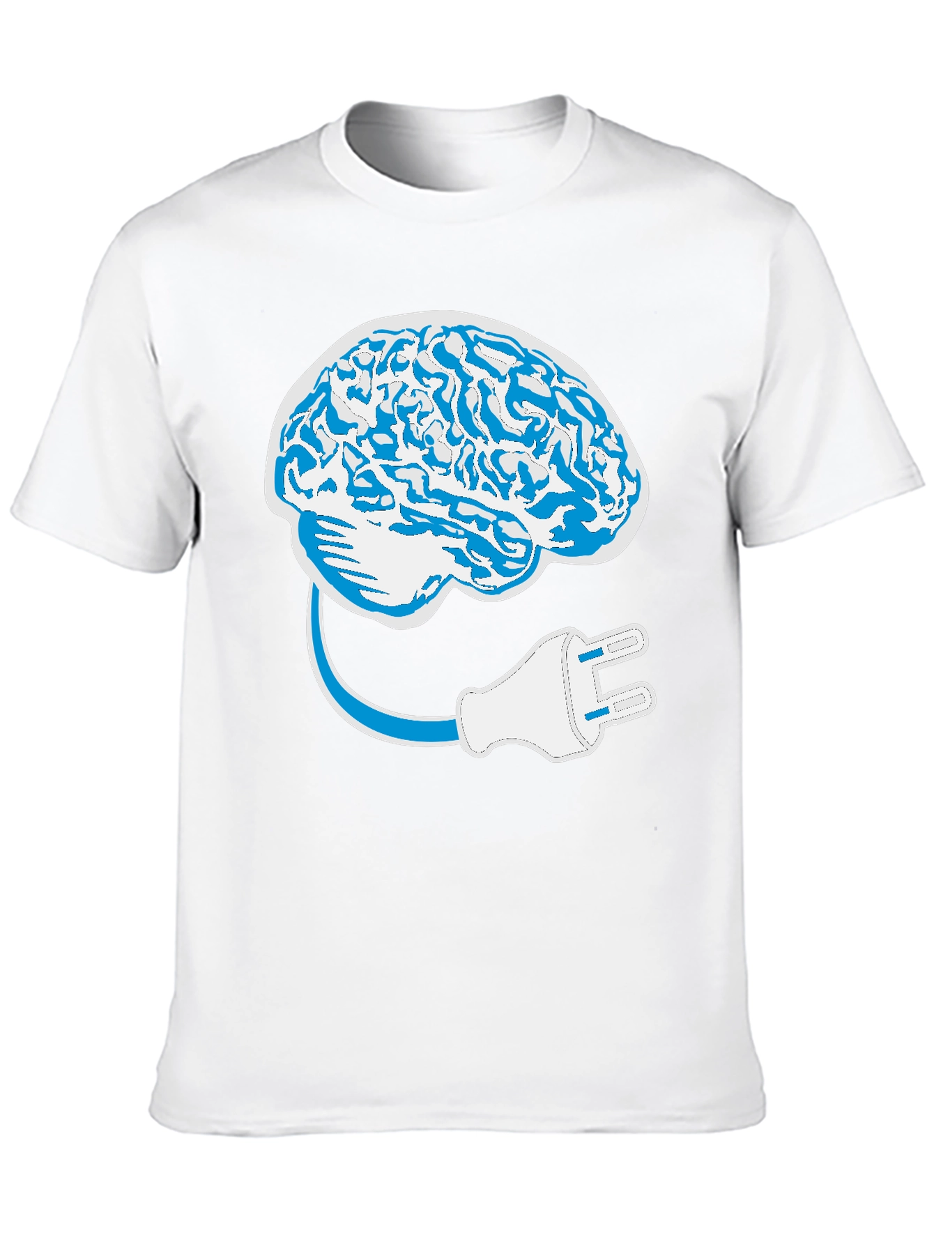 Brain Power Up T-Shirt - Intelligent Design Tee