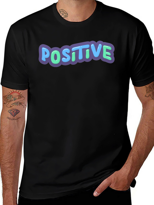 Positive Vibes Graphic Tee - Casual Comfort