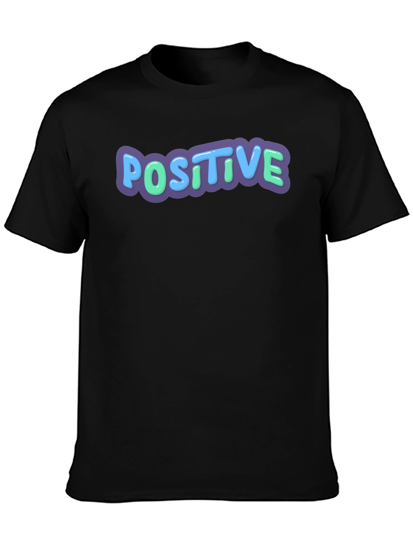 Positive Vibes Graphic Tee - Casual Comfort