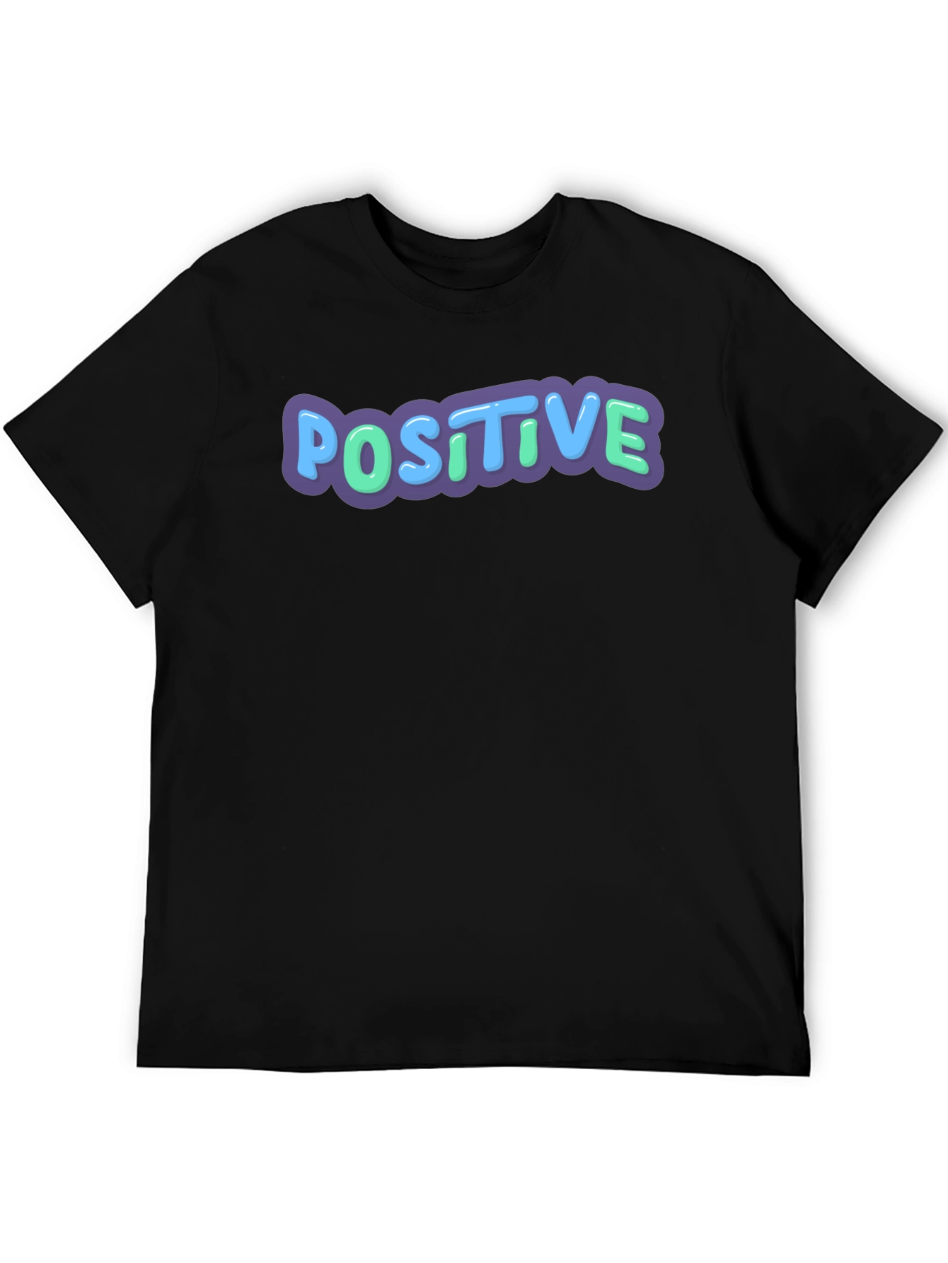 Positive Vibes Graphic Tee - Casual Comfort